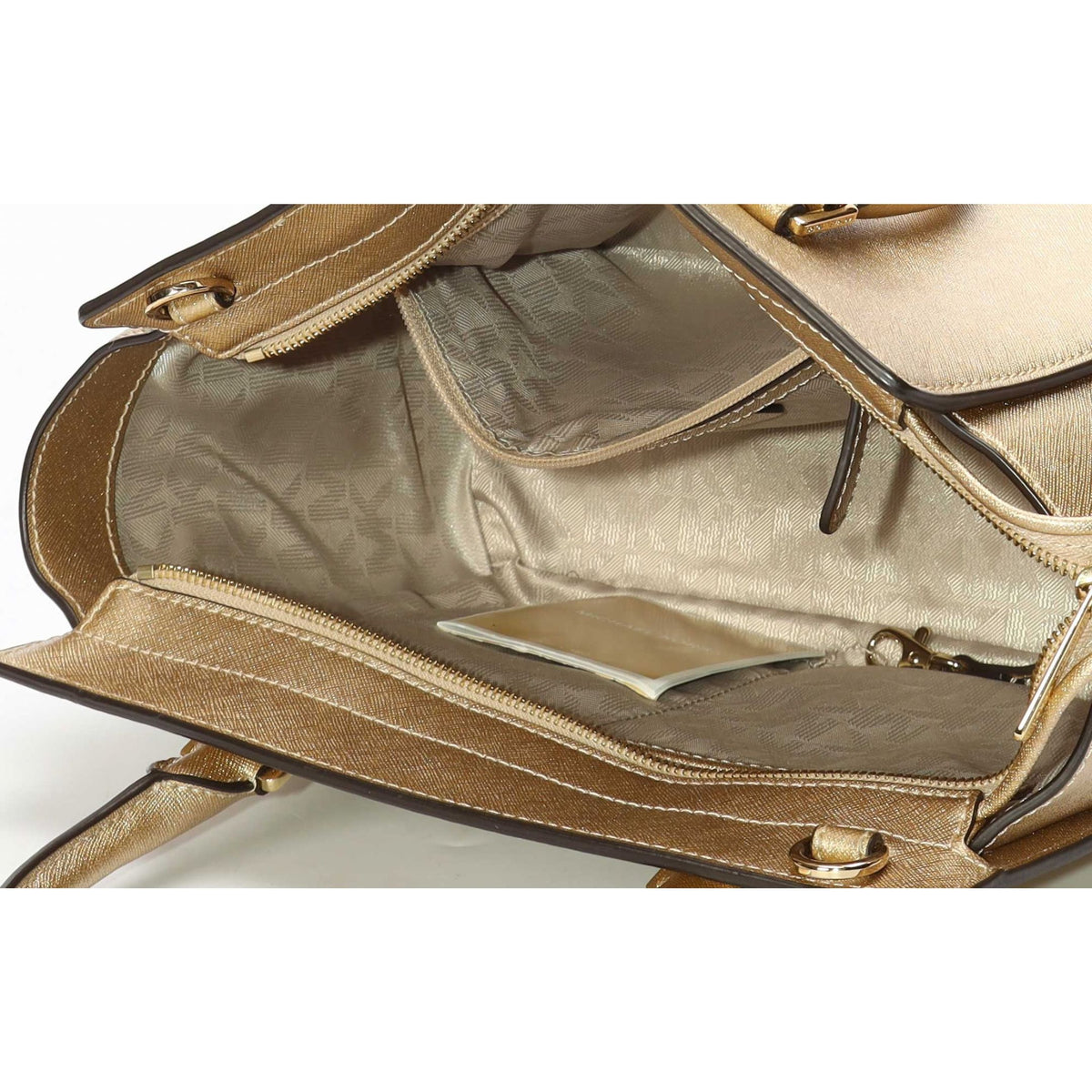 Michael Kors Selma Gold Satchel