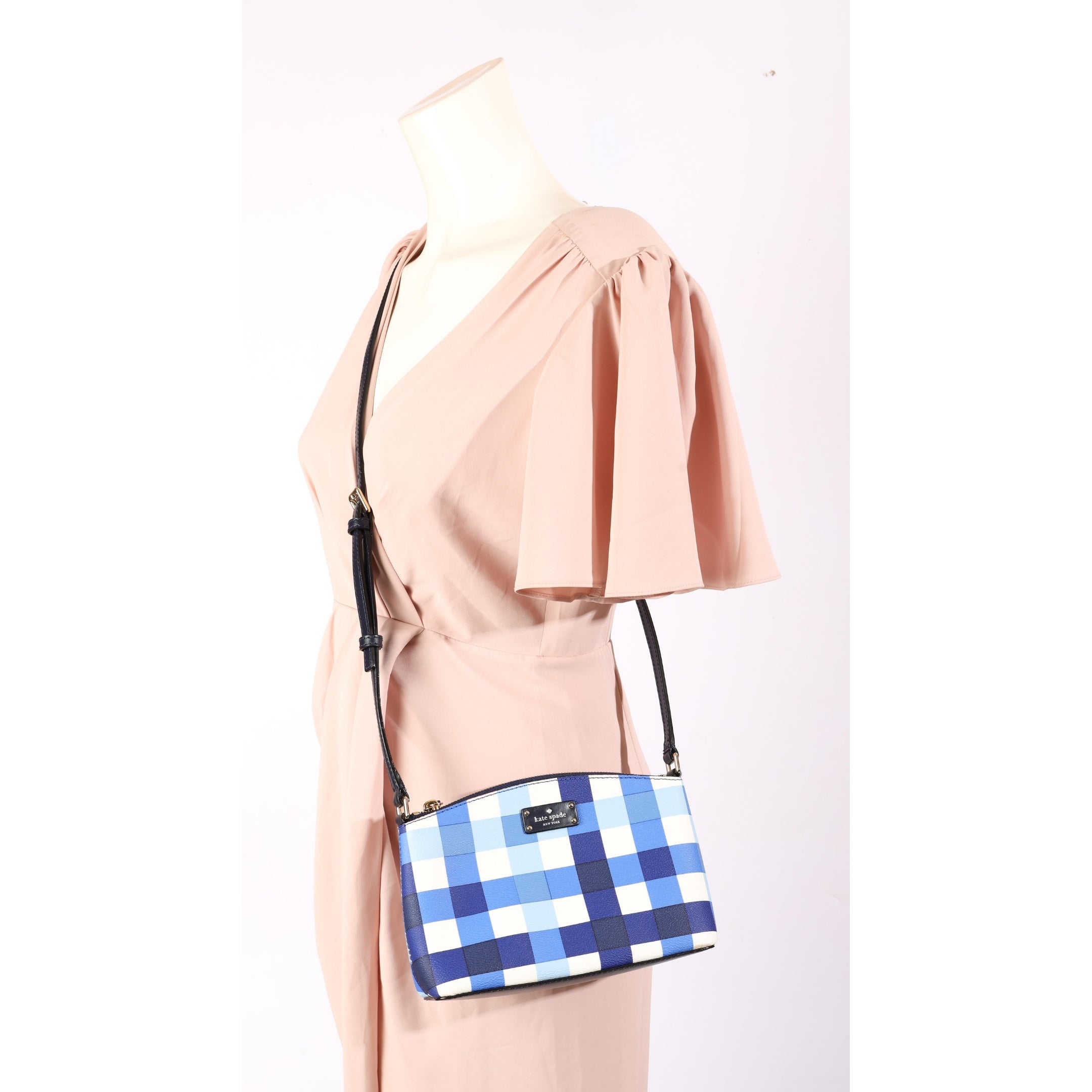 Kate Spade Grove Checks Millie Crossbody Bag
