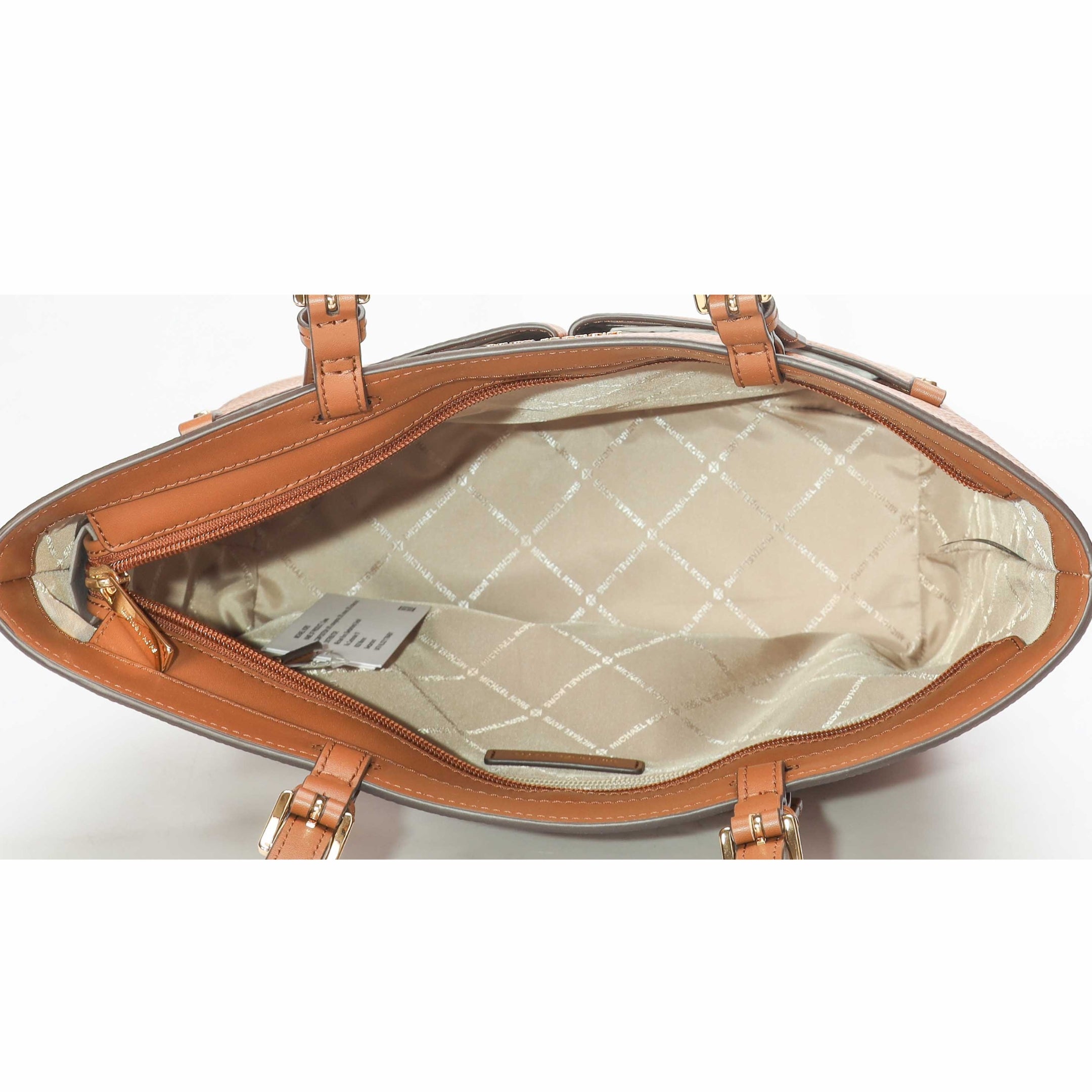 Michael Kors Brown Jet Set Pocket Tote