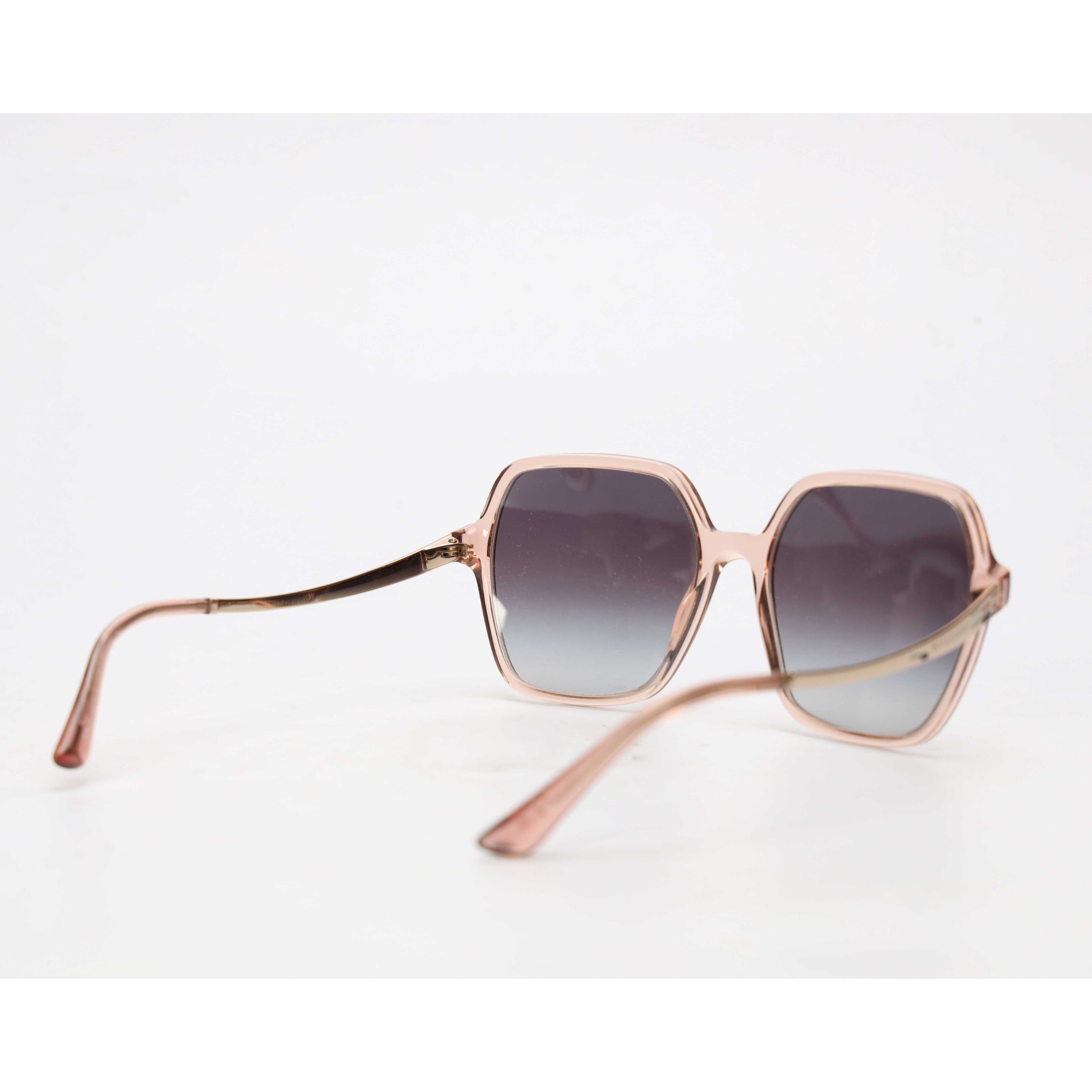 Bvlgari Pink Frame Gradient Sunglasses