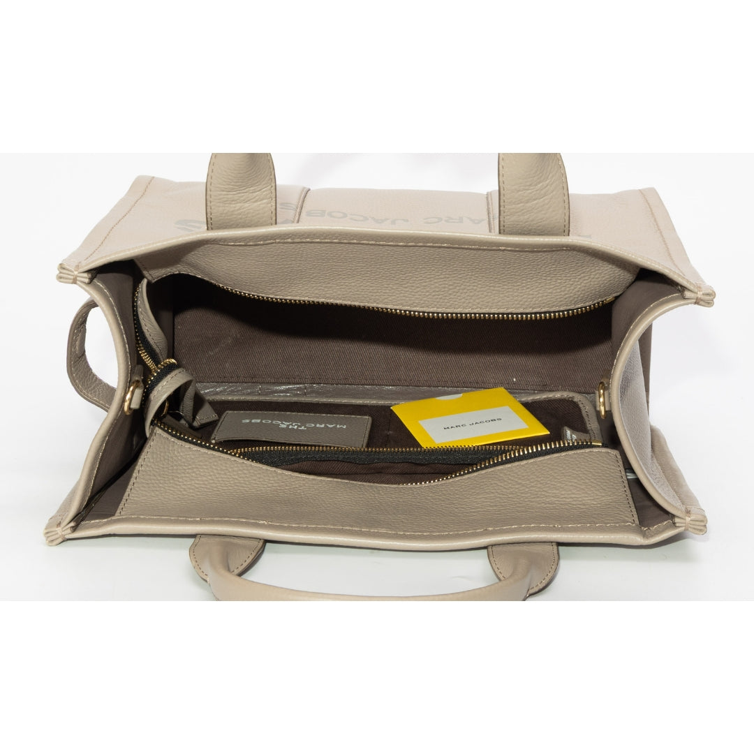 Marc Jacobs Beige The Leather Tote Bag