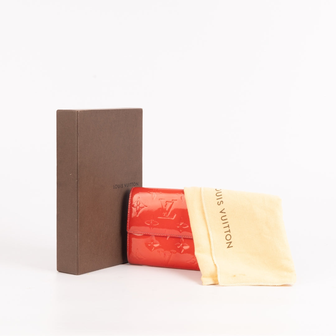 Louis Vuitton Patent Leather Monogram Vernis Porte Tresor Wallet