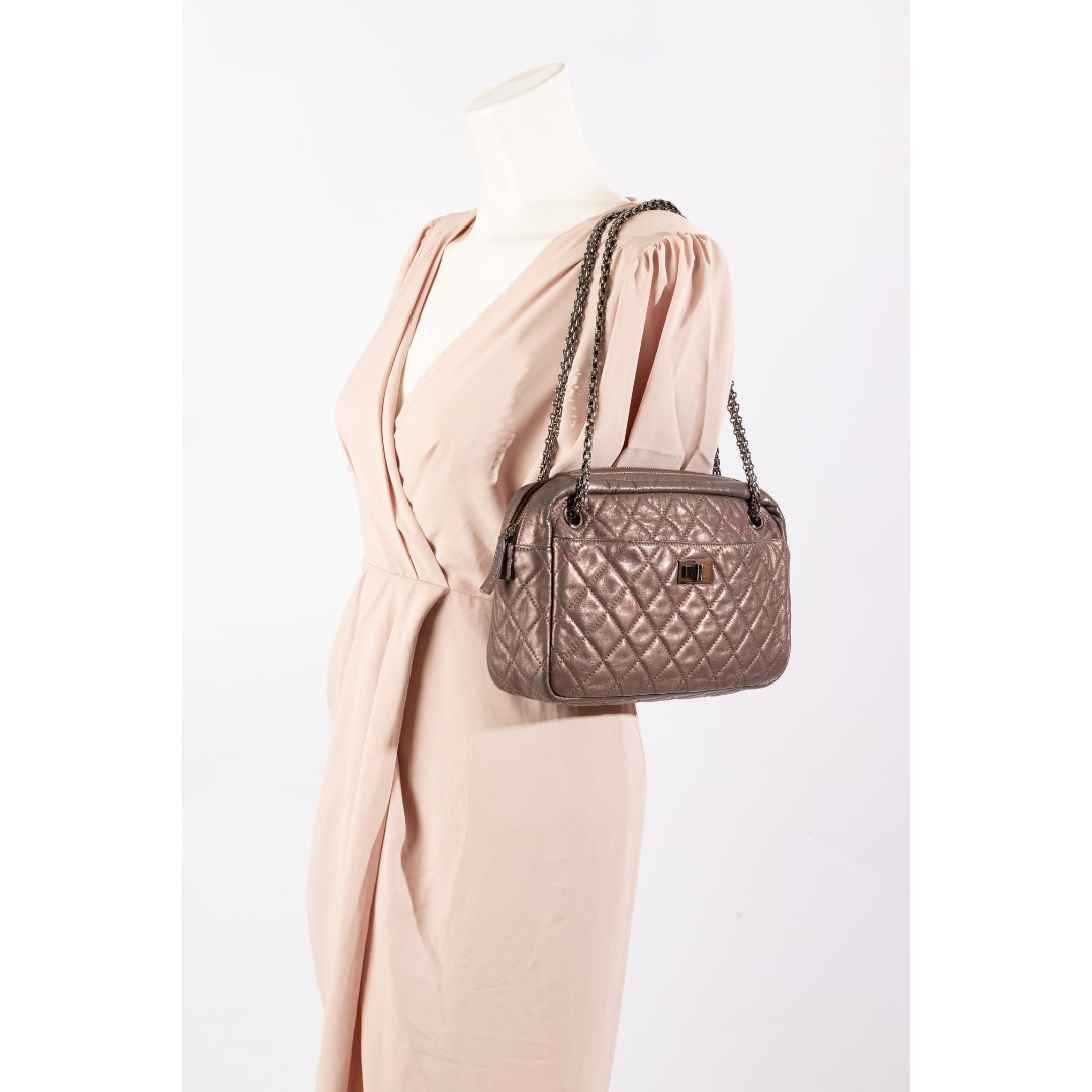 Chanel Fonce Quilted Reissue 2.55 Camera Bag