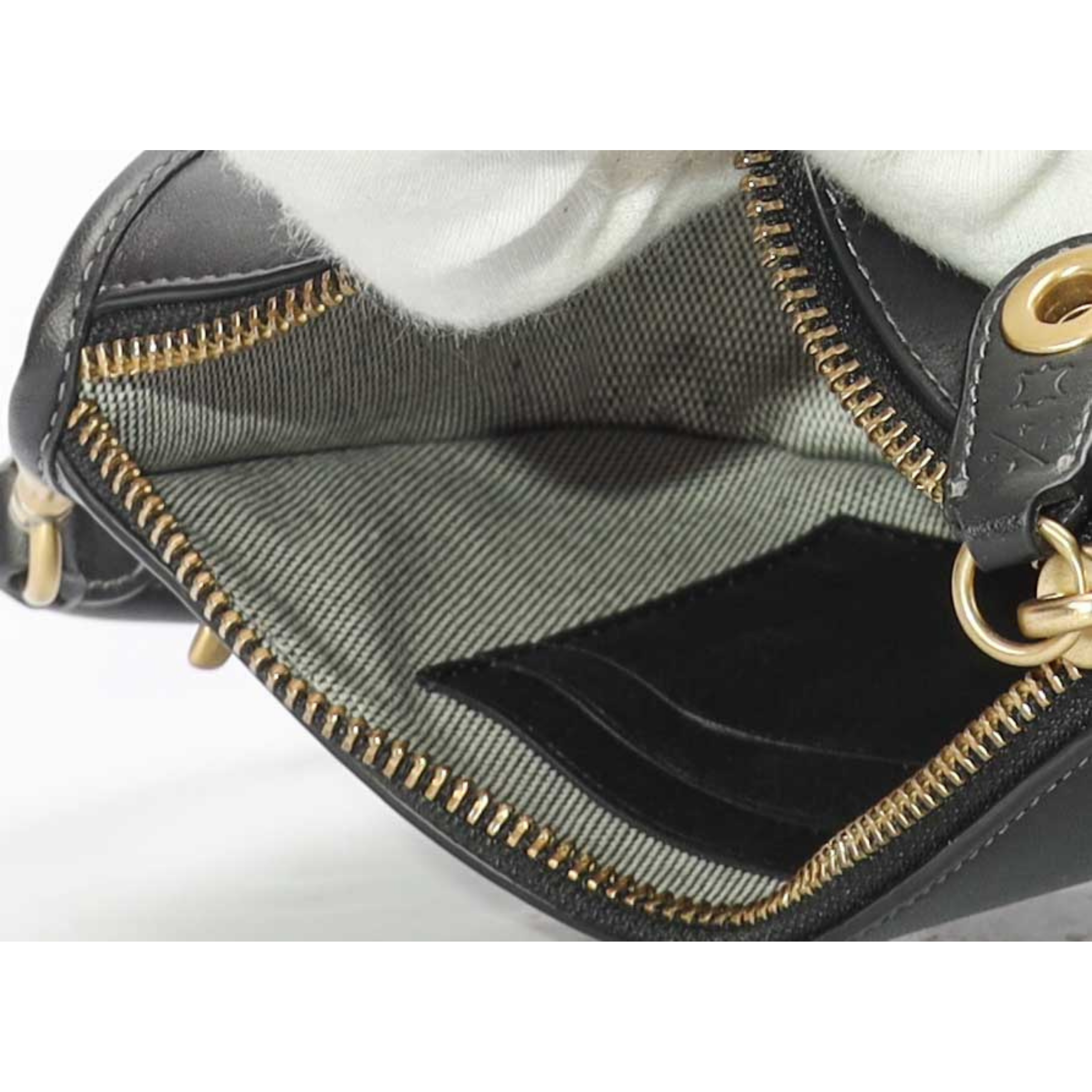 Coach Black Swinger Bag