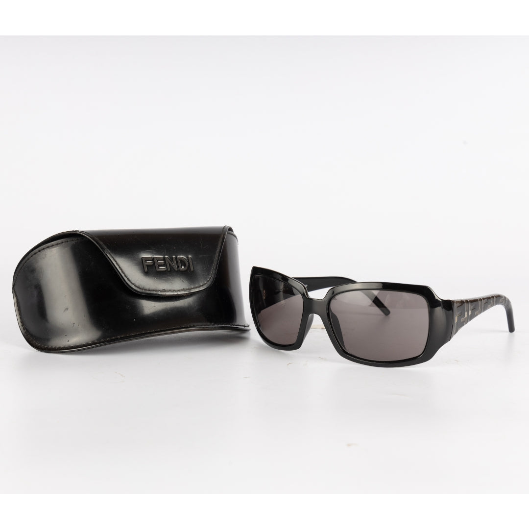 Fendi Vintage Logo Black Sunglasses