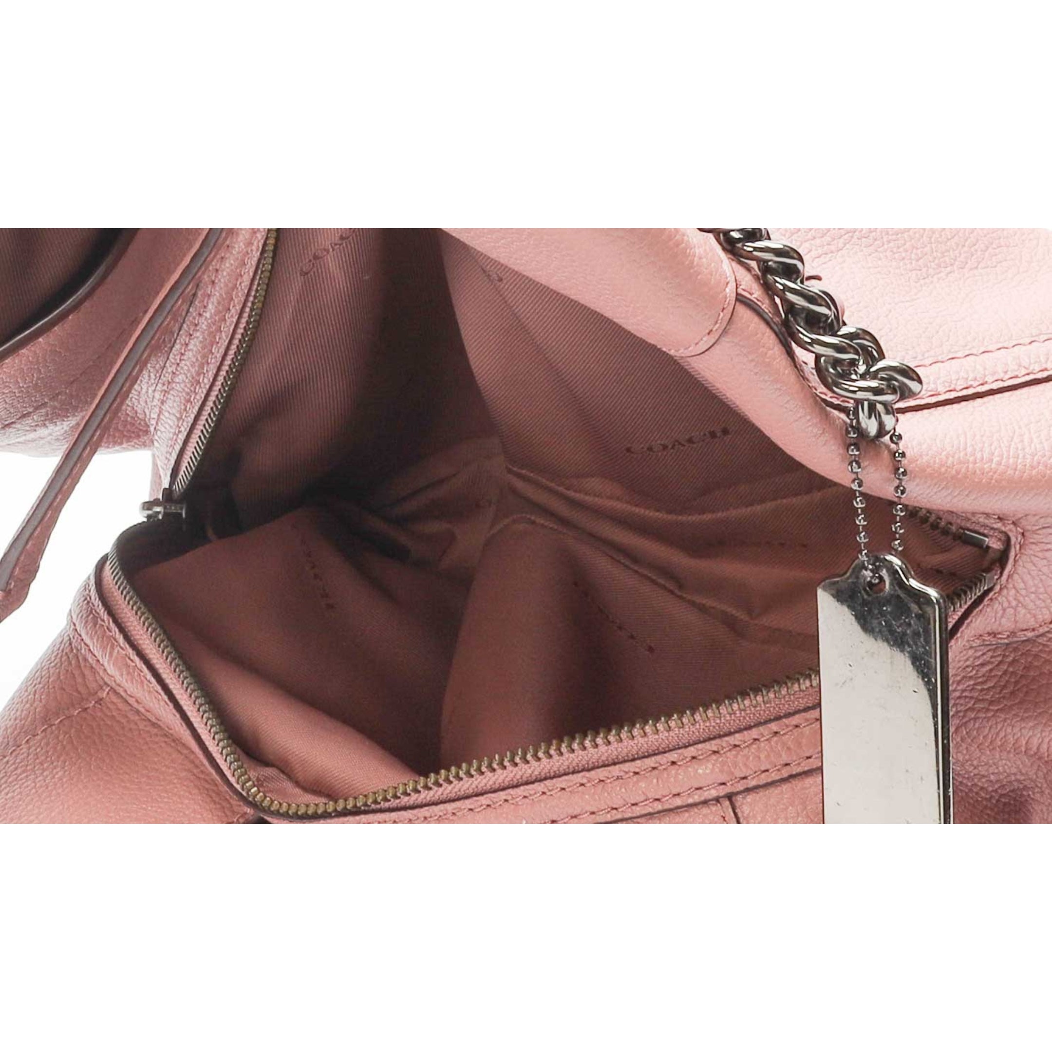 Coach Pink Edie Shoulder Bag