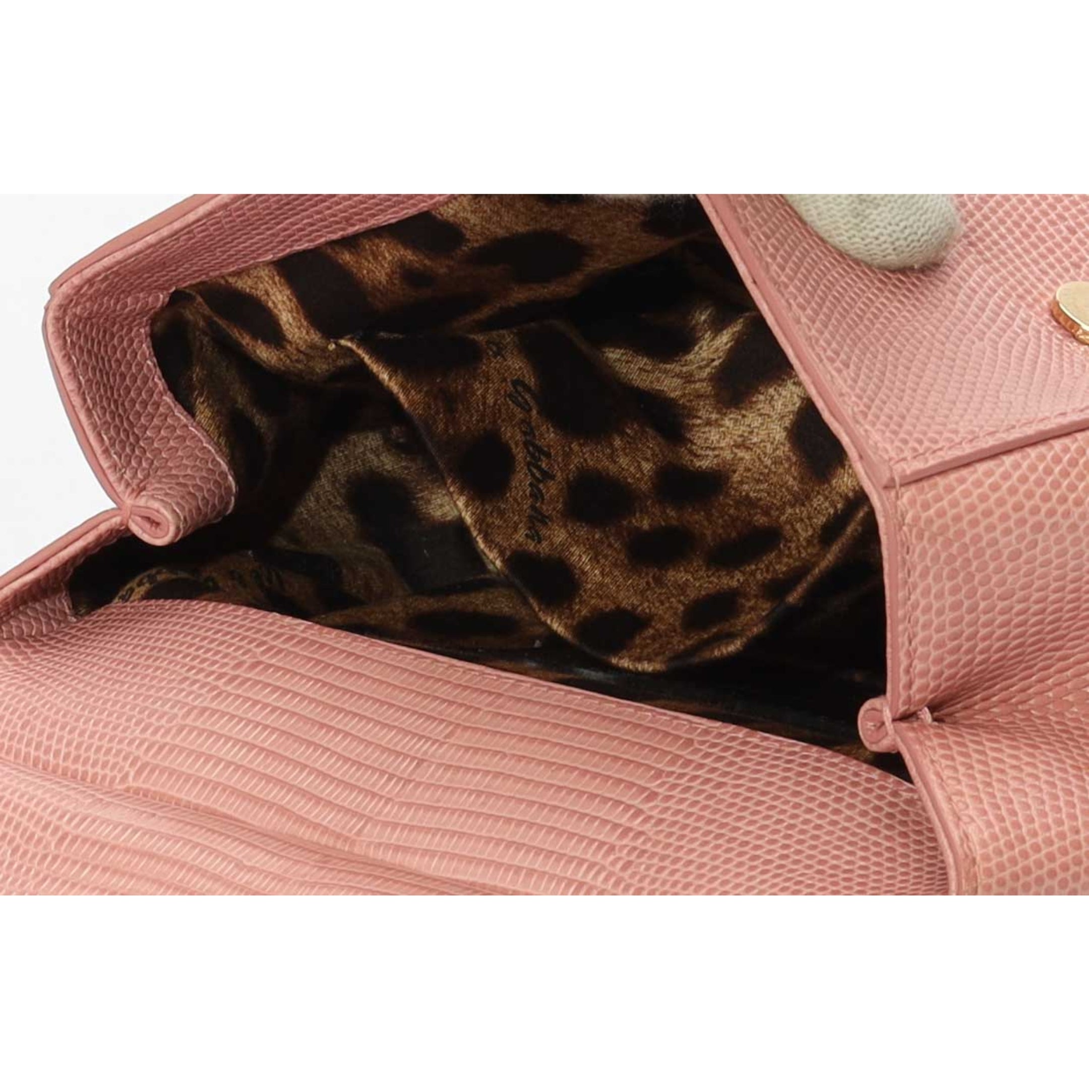 Dolce & Gabbana Sicily Pink Top Handle Bag