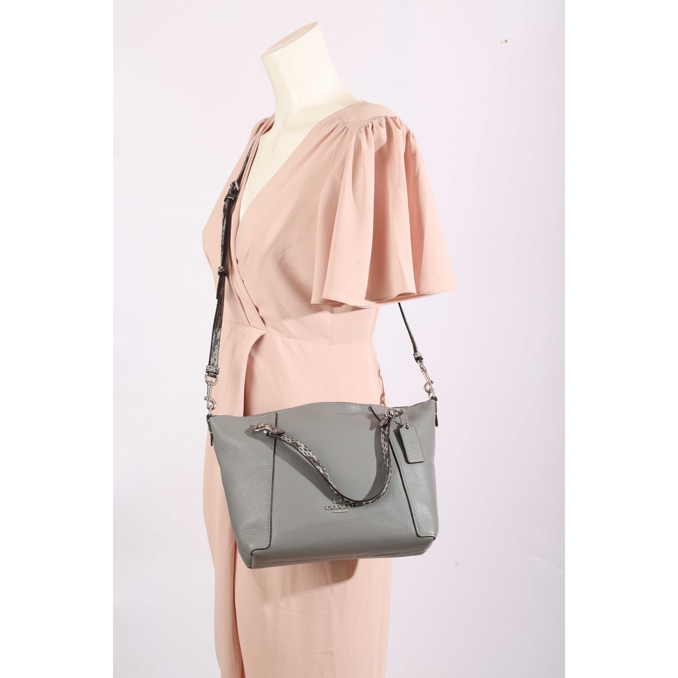 Coach Kacey Grey Convertible Satchel