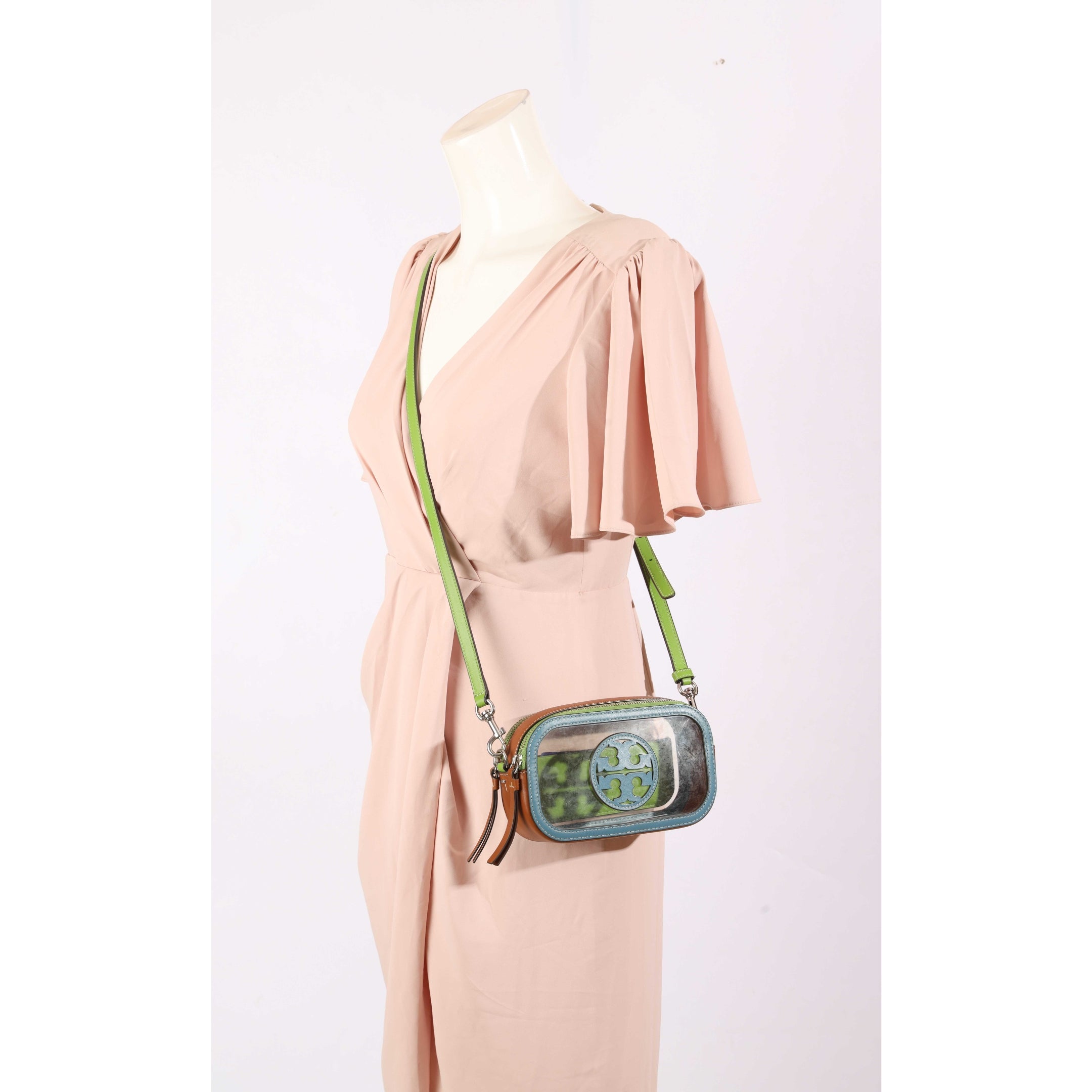 Tory Burch Mini Miller Clear Crossbody Bag