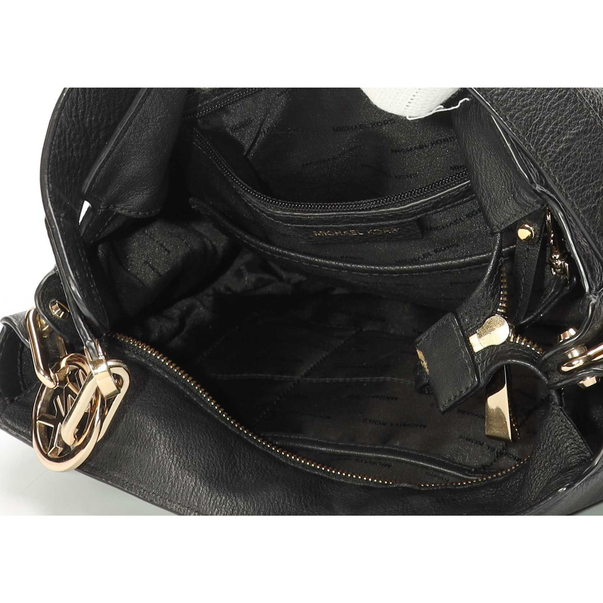 Michael Kors Fulton Black Shoulder Bag