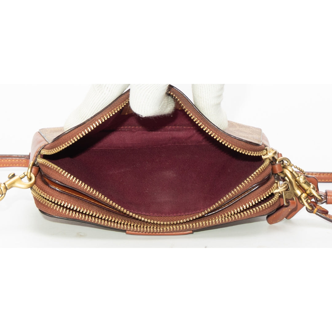 Coach Kira Crossbody In Colorblock Signature Canvas