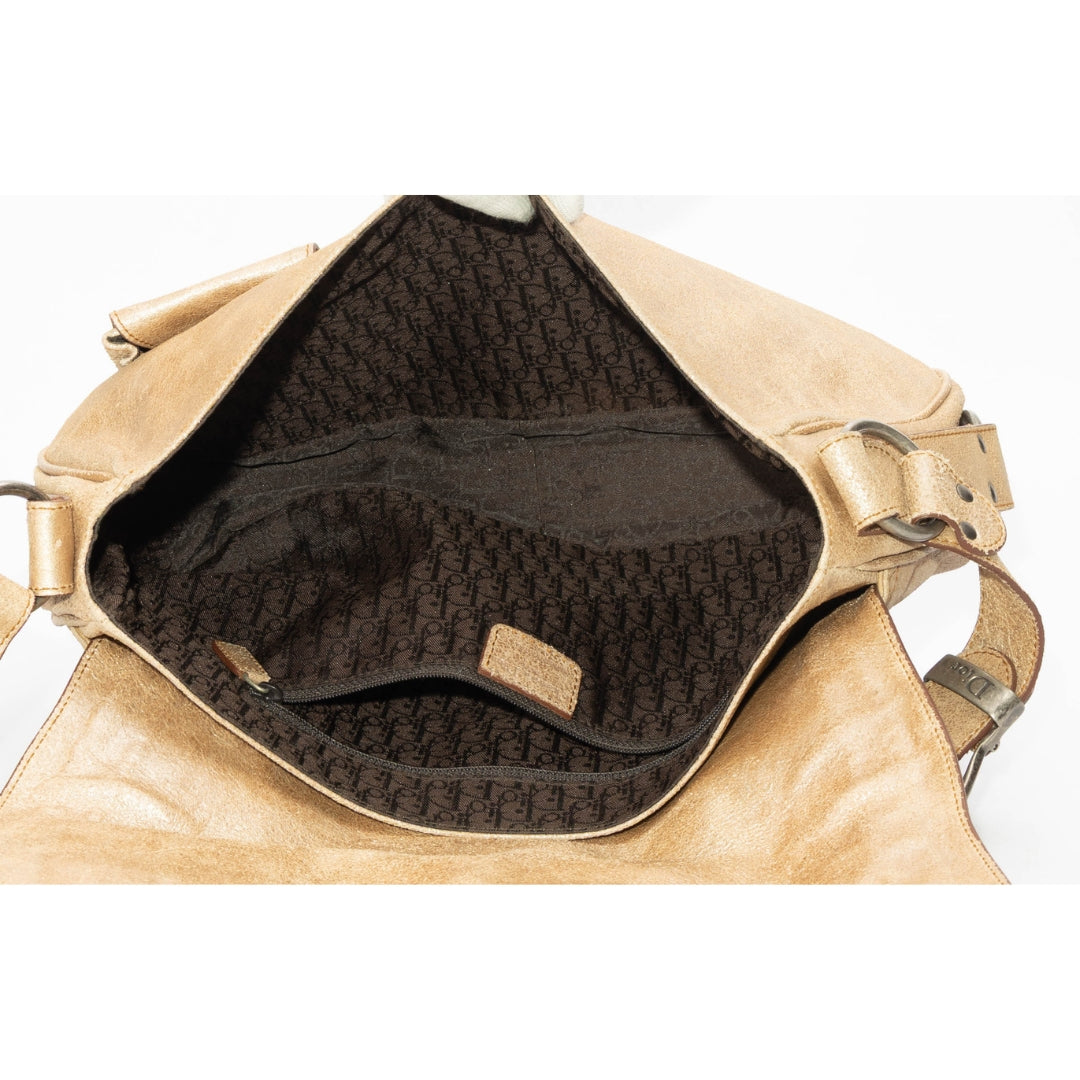Dior Vintage Gaucho Double Saddle Bag