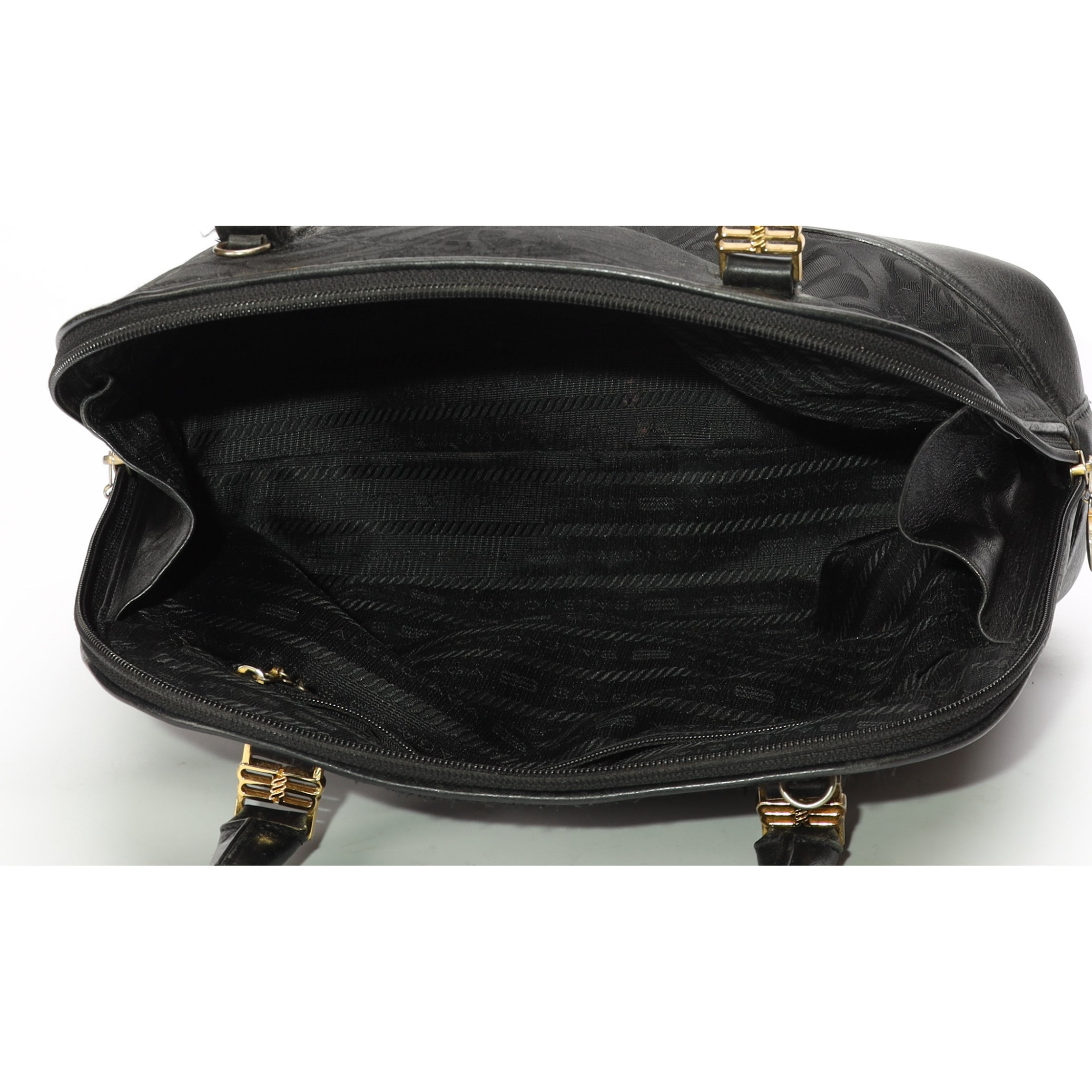 Balenciaga Black Dome Satchel