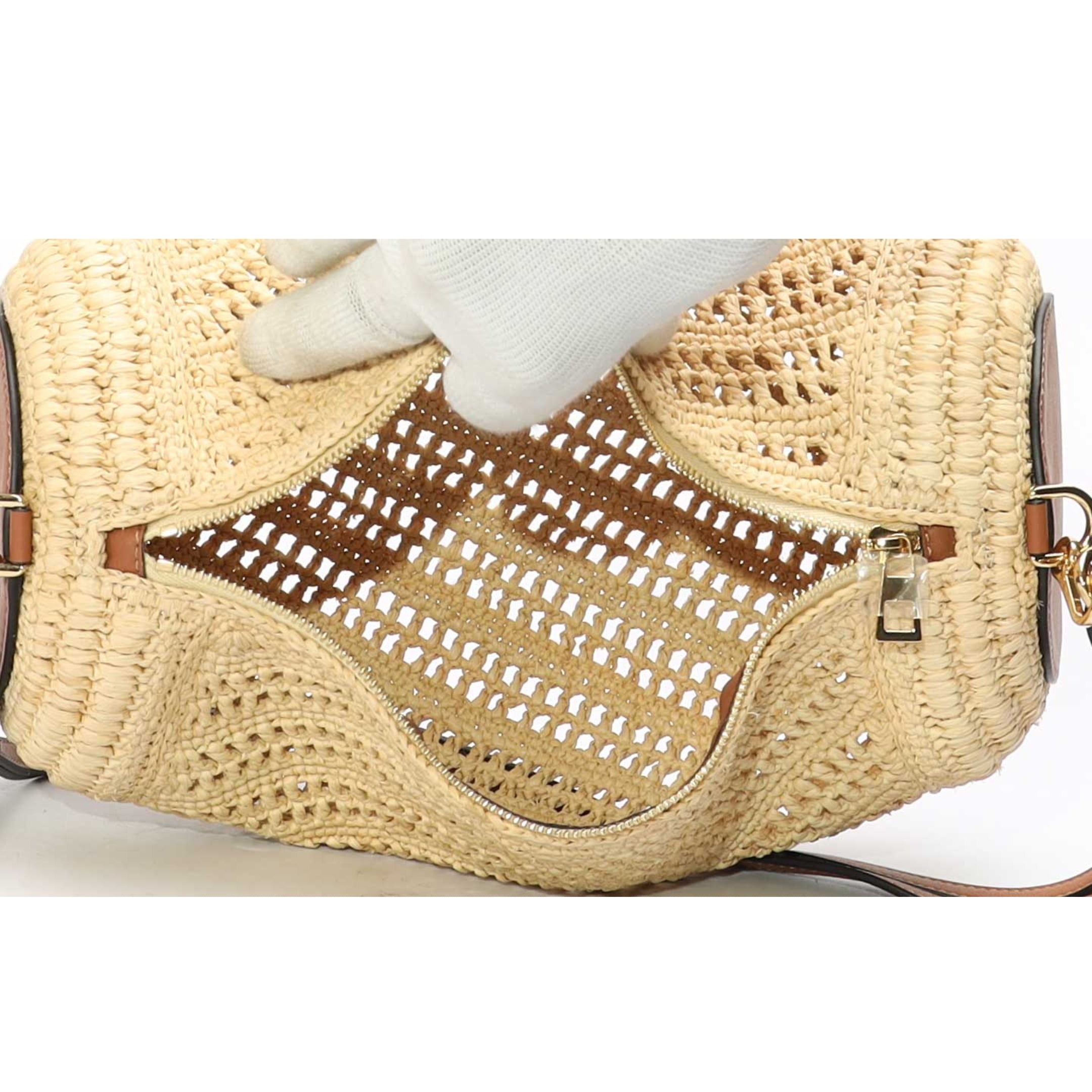 Loewe Raffia Paula's Ibiza Bracelet Pouch