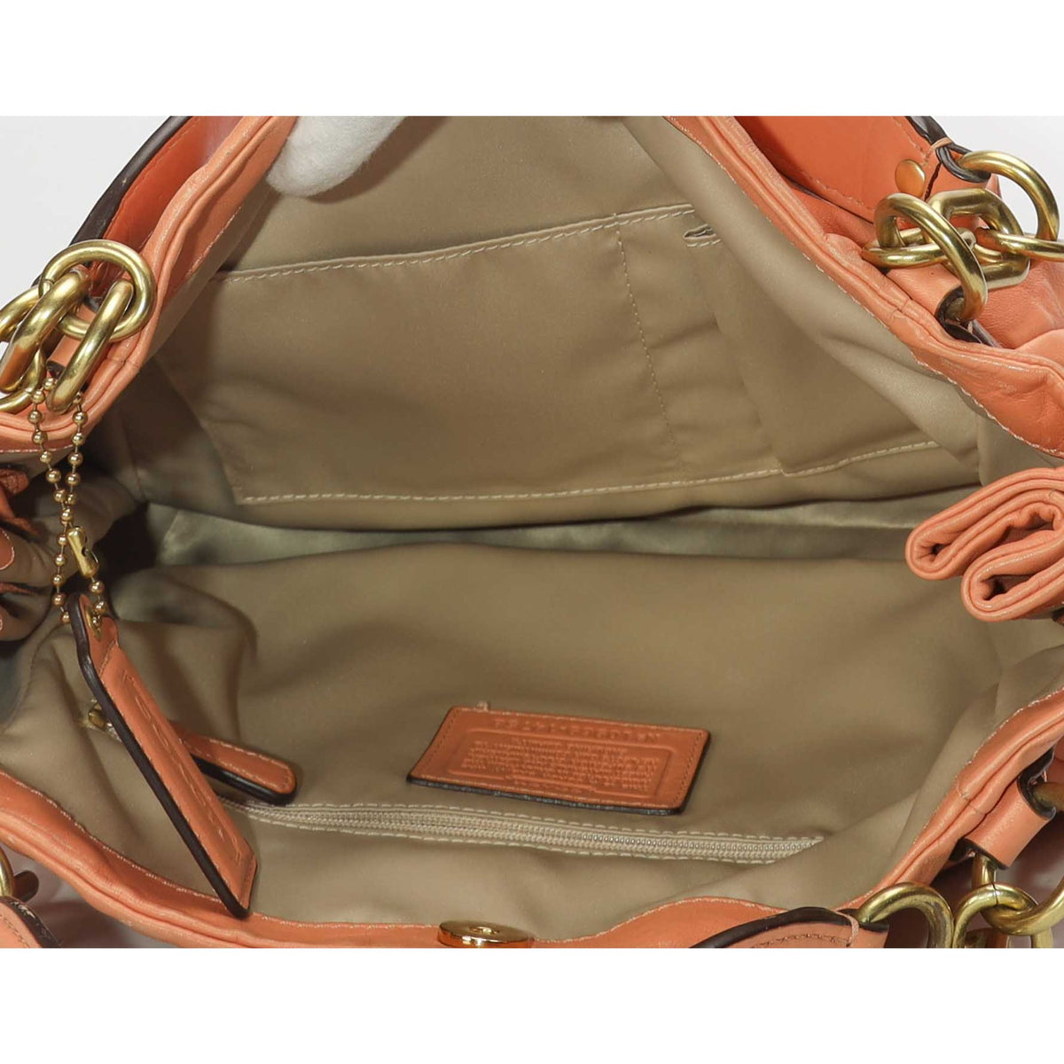 Coach Kristin Orange Shoulder Bag