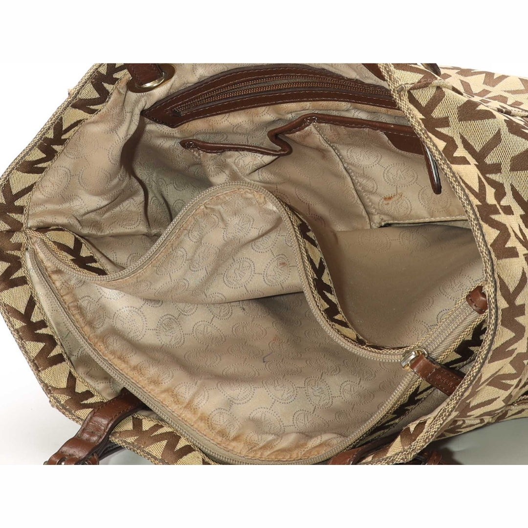 Michael Kors Jet Set Toffee Logo Tote