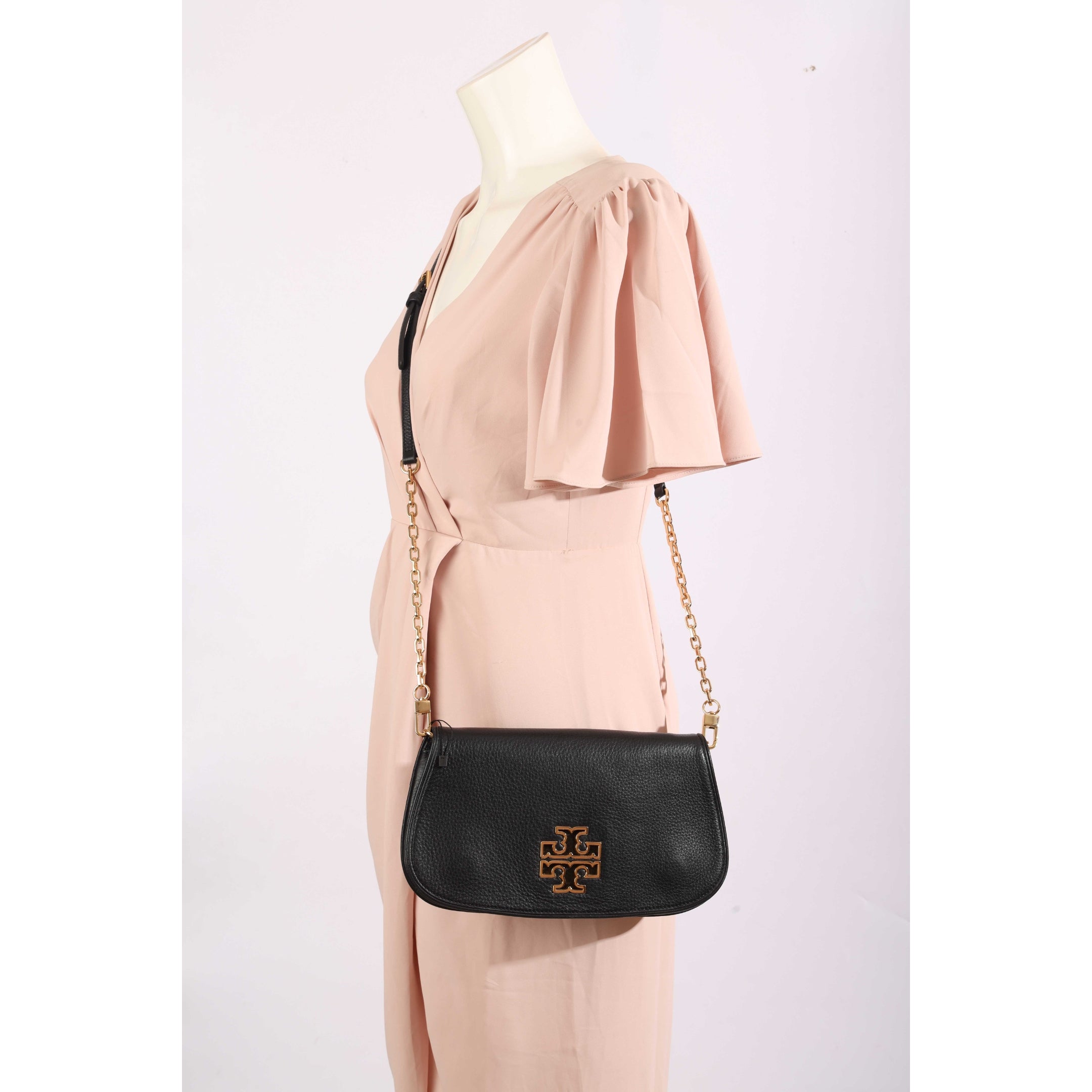 Tory Burch Britten Black Crossbody Bag