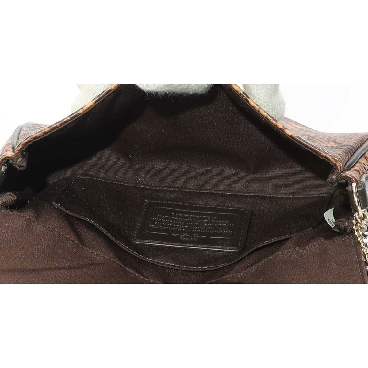 Coach Embossed Ruby Crossbody Bag