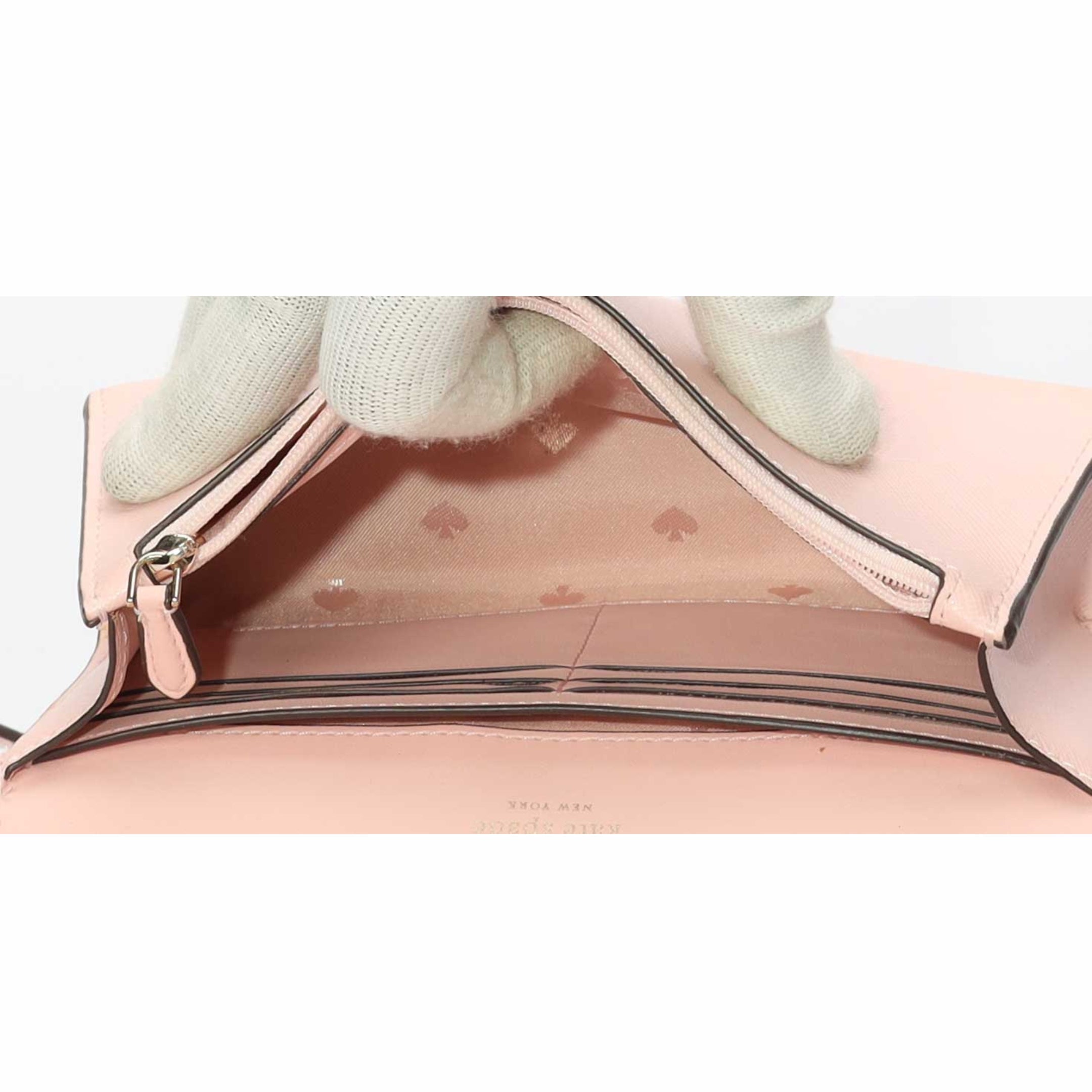 Kate Spade Carson Pink Chain Cross Body Bag