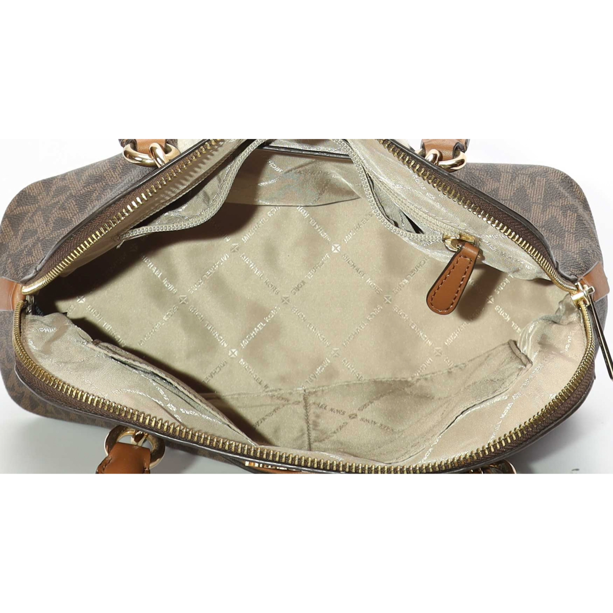 Michael Kors Jet Set Logo Dome Satchel