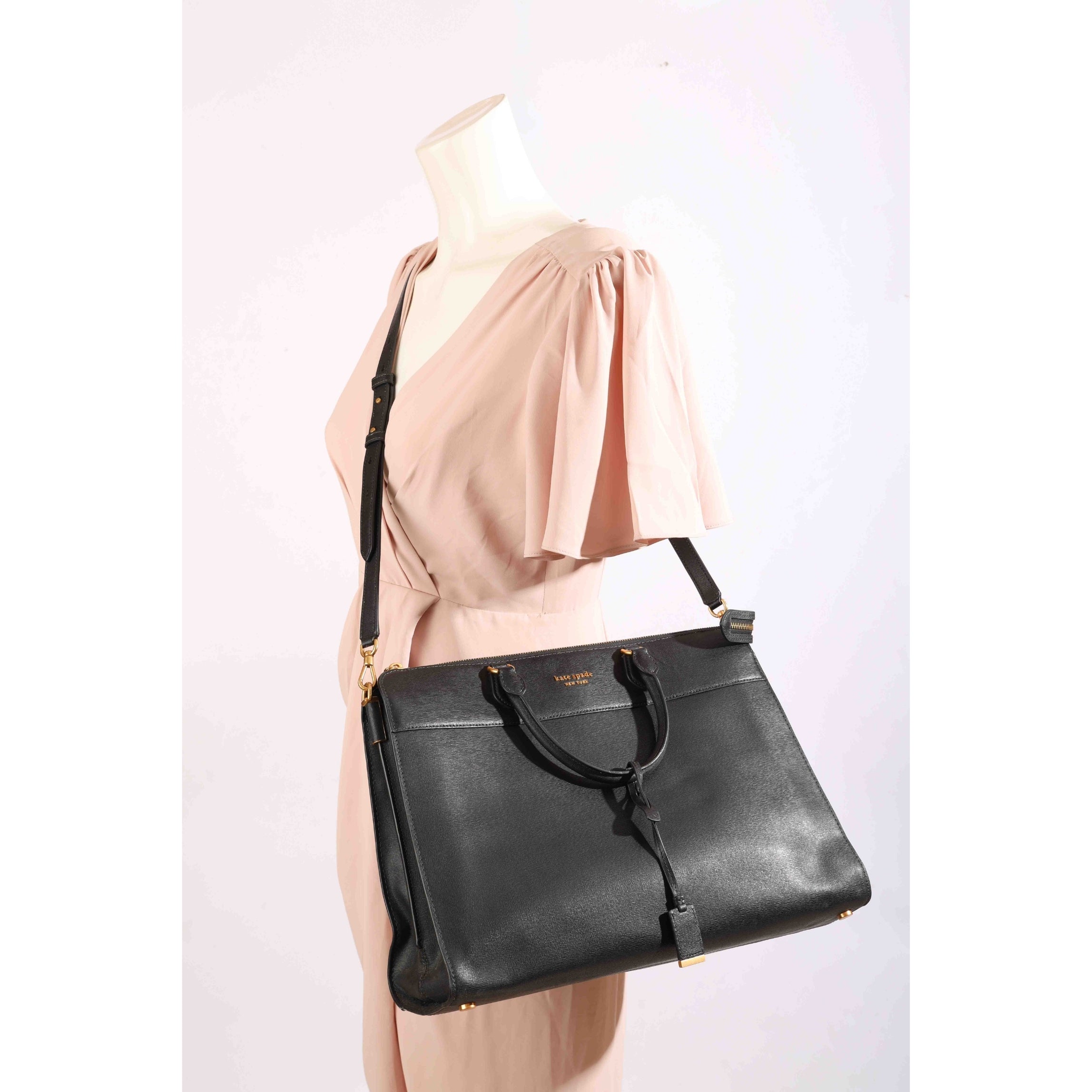 Kate Spade Morgan Black Laptop Bag