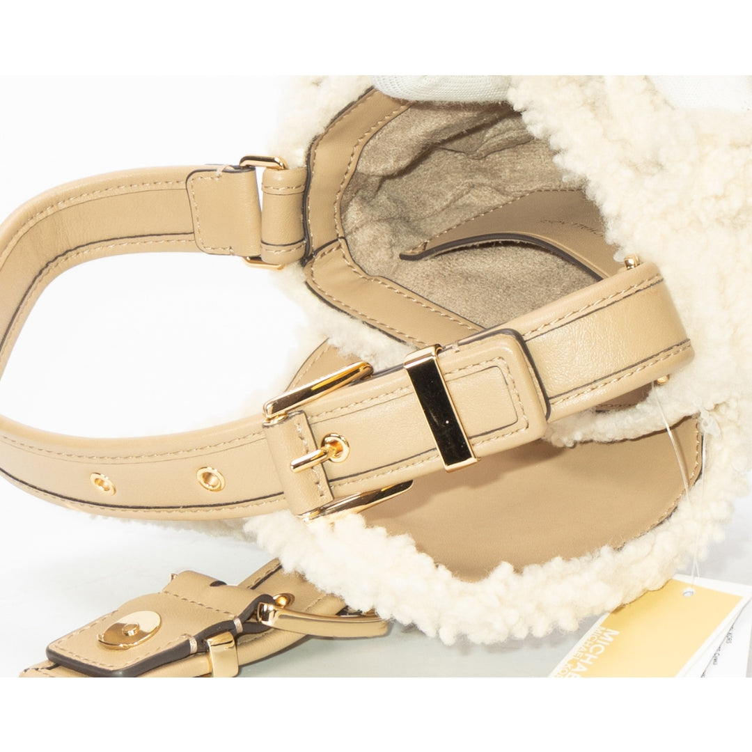 Michael Kors Colby Extra-Small Shearling Shoulder Bag