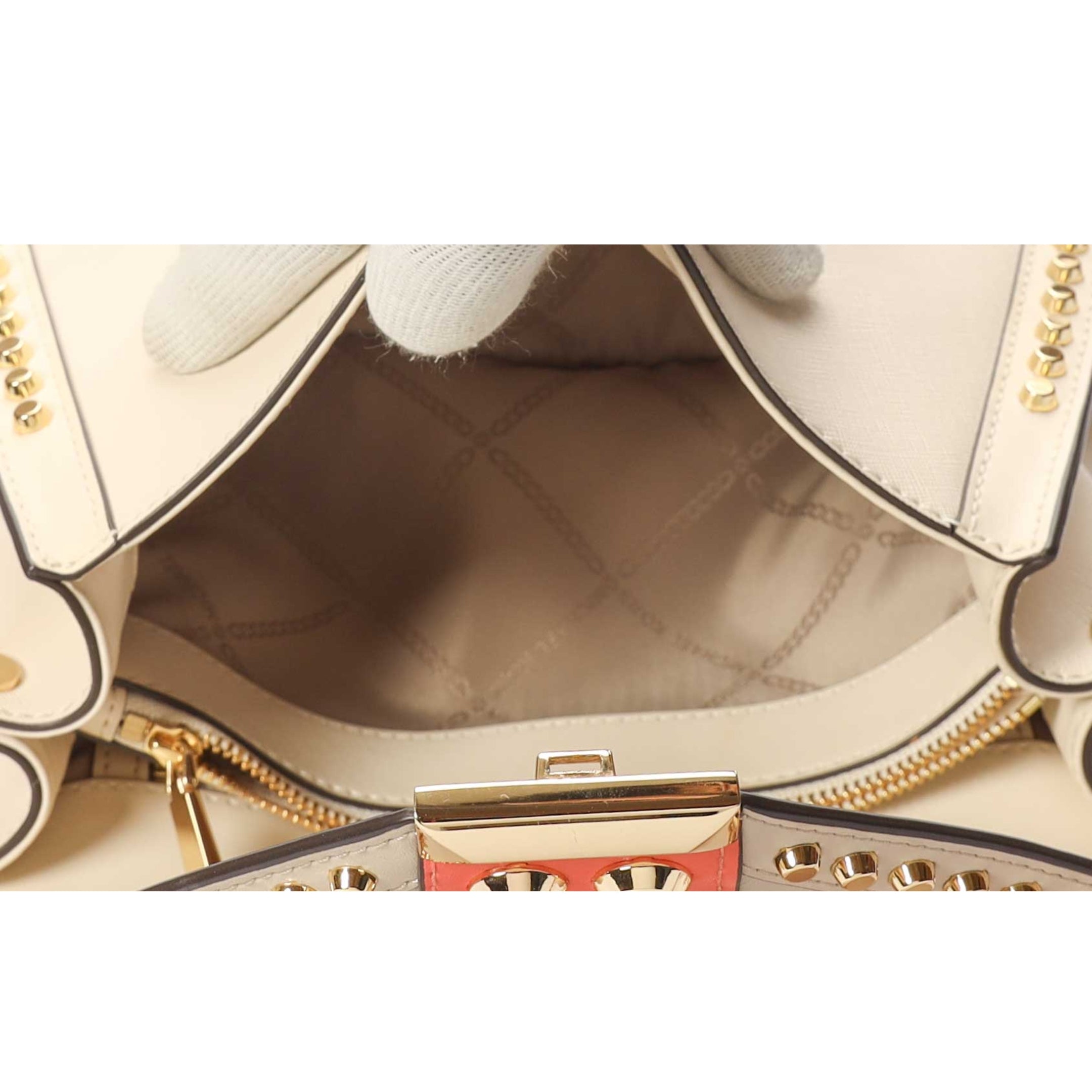 Michael Kors Whitney Studded Shoulder Bag