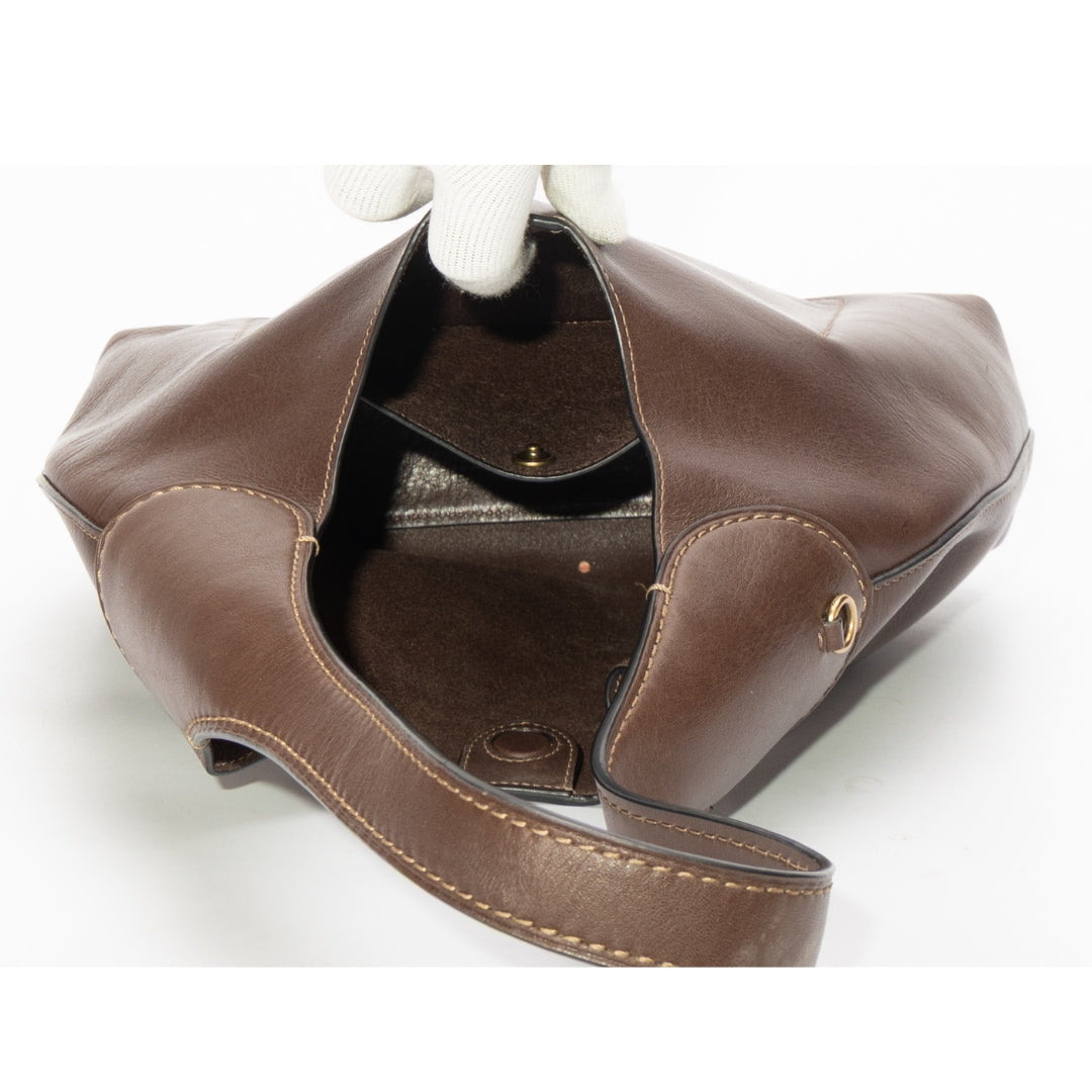 Coach Brooklyn 28 Brown Shoulder Bag