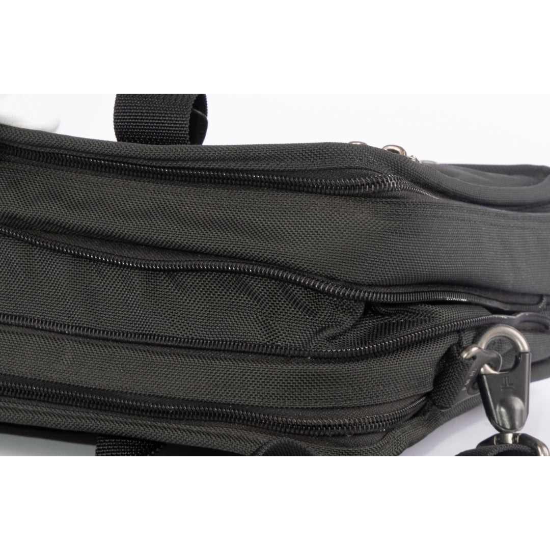 Tumi Black Nylon Laptop Brief Bag