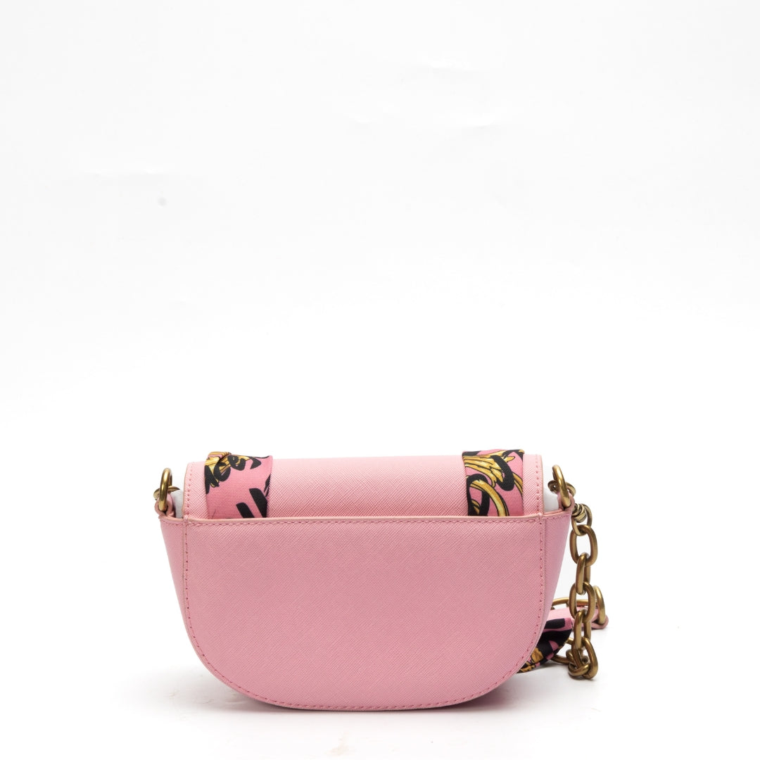 Versace Jeans Couture Pink Chain Crossbody Bag