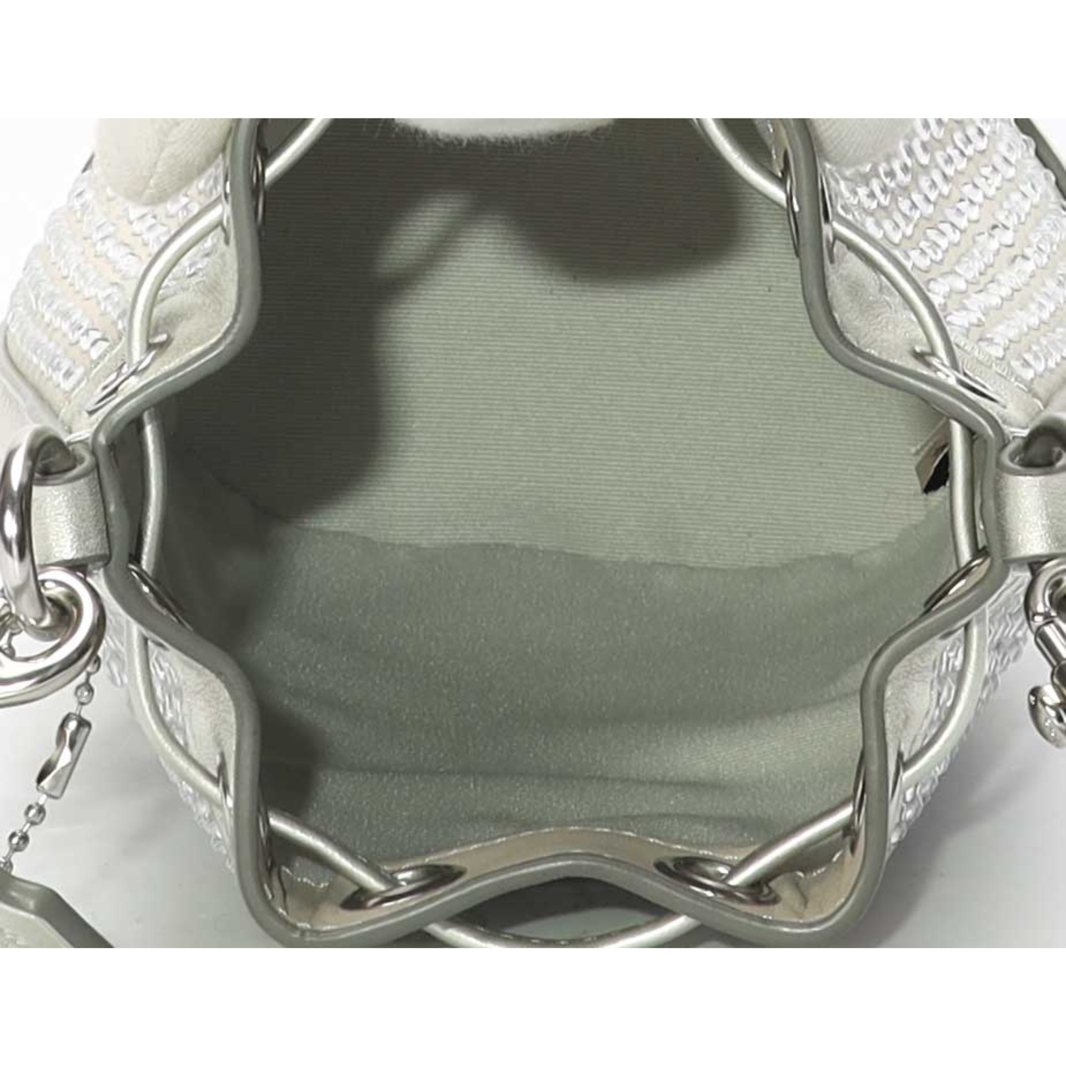 Coach Crystal Mini Bucket Bag