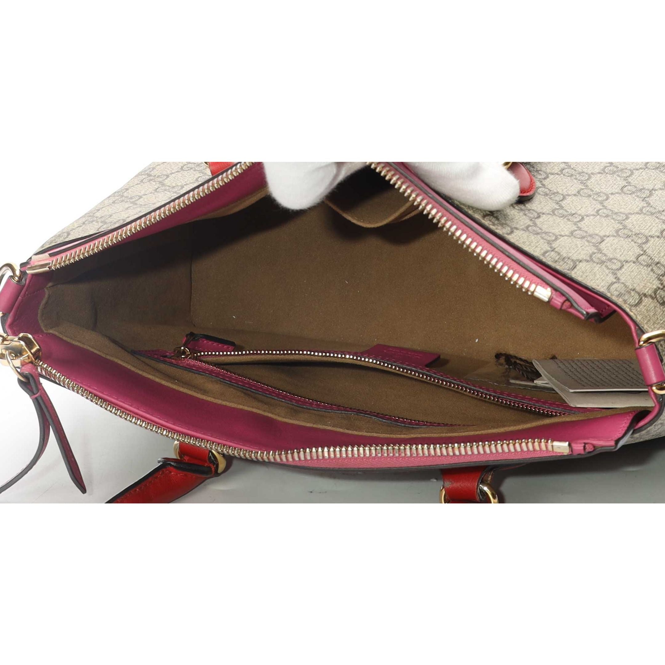 Gucci GG Supreme Convertible Tote