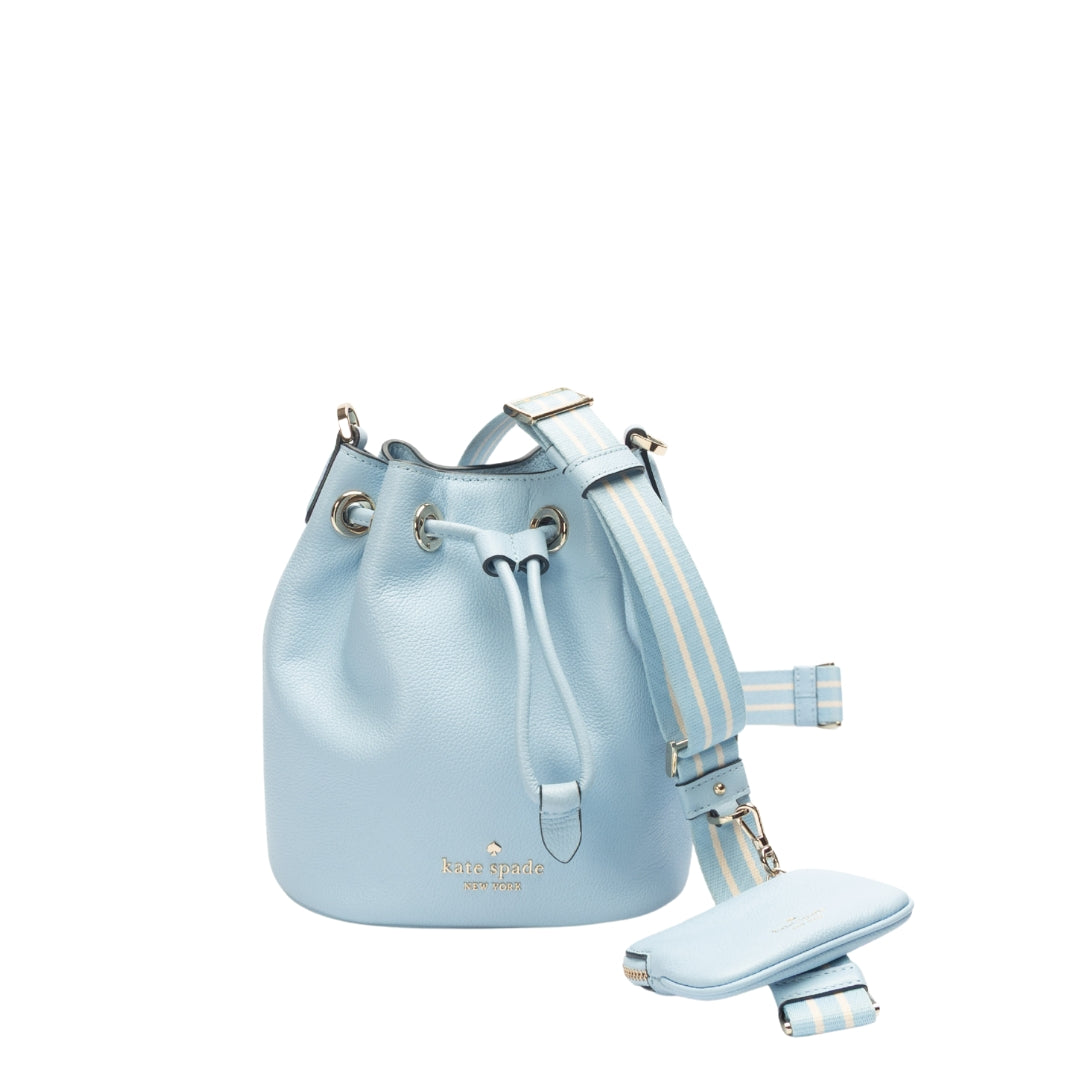 Kate Spade Sky Blue Rosie Small Bucket Bag