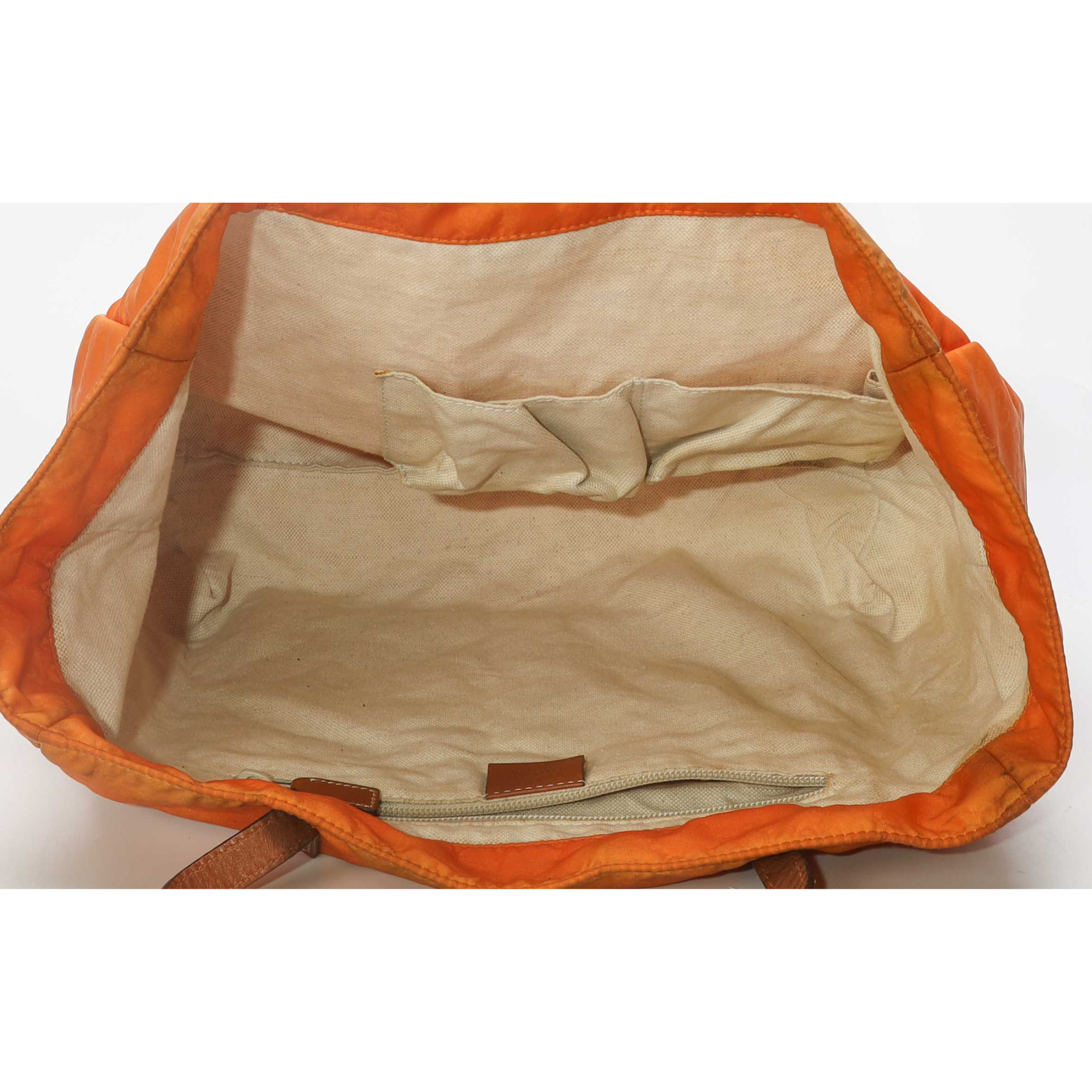 Gucci GG Monogram Orange Tote