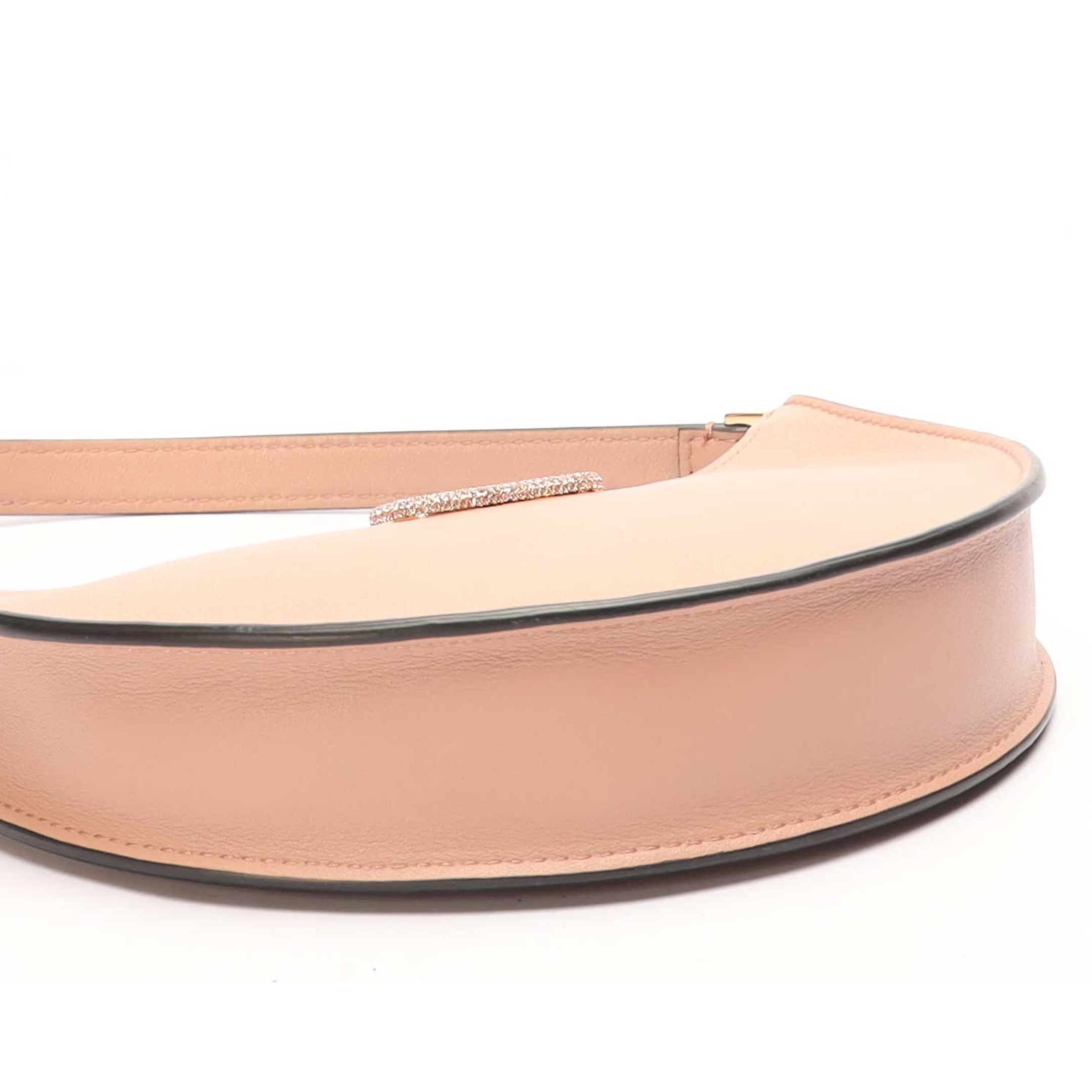 Valentino VLogo Pink Signature Mini Hobo Bag