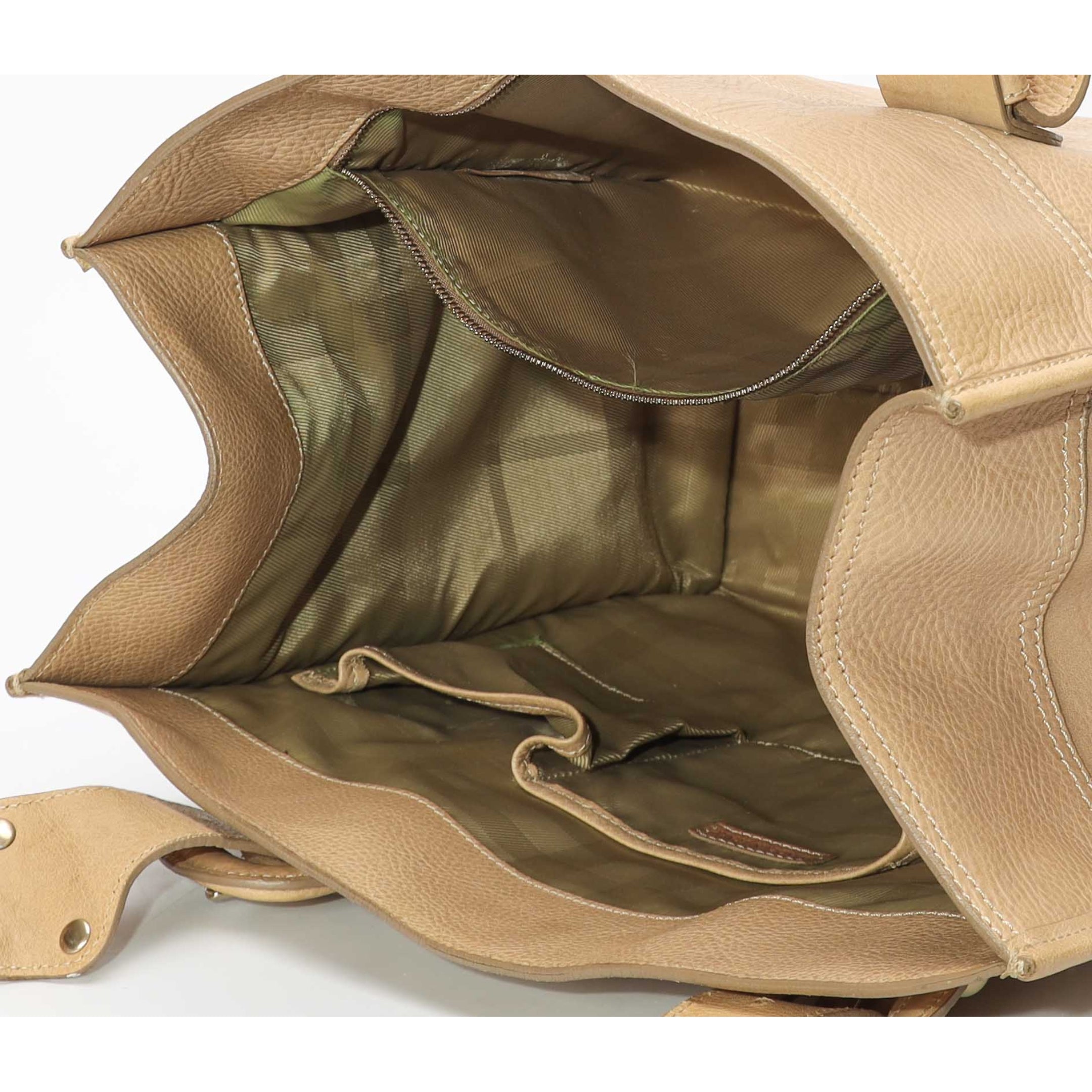 Burberry Beige Large Tote