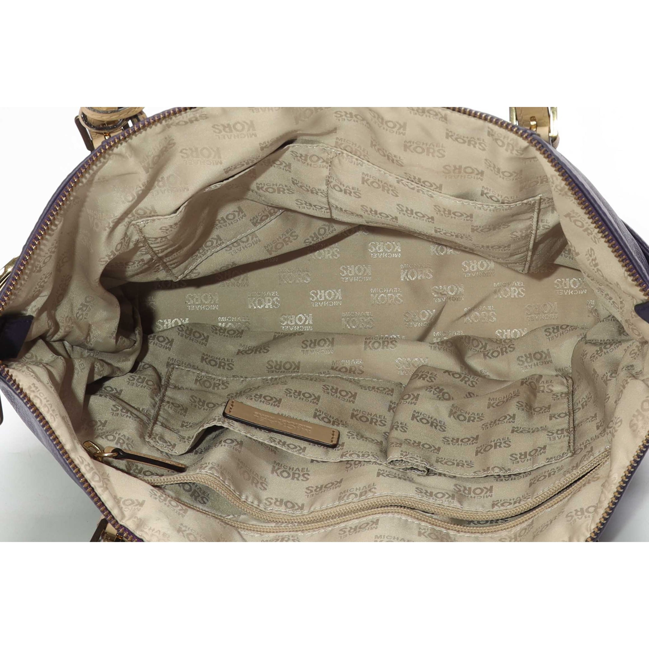 Michael Kors Violet Top Zip Jet Set Tote
