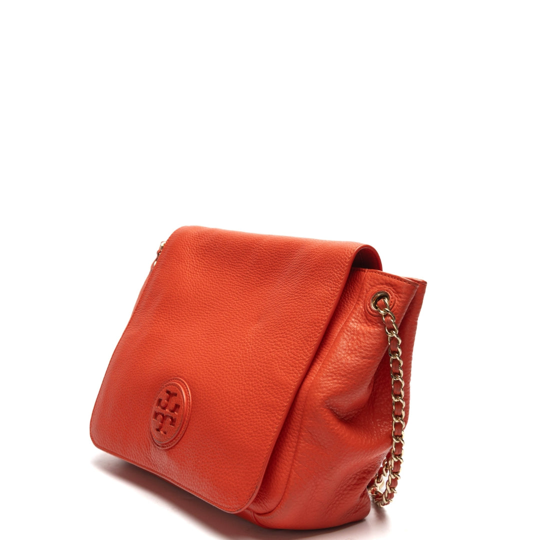 Tory Burch Red Marion Flap Shoulder Bag