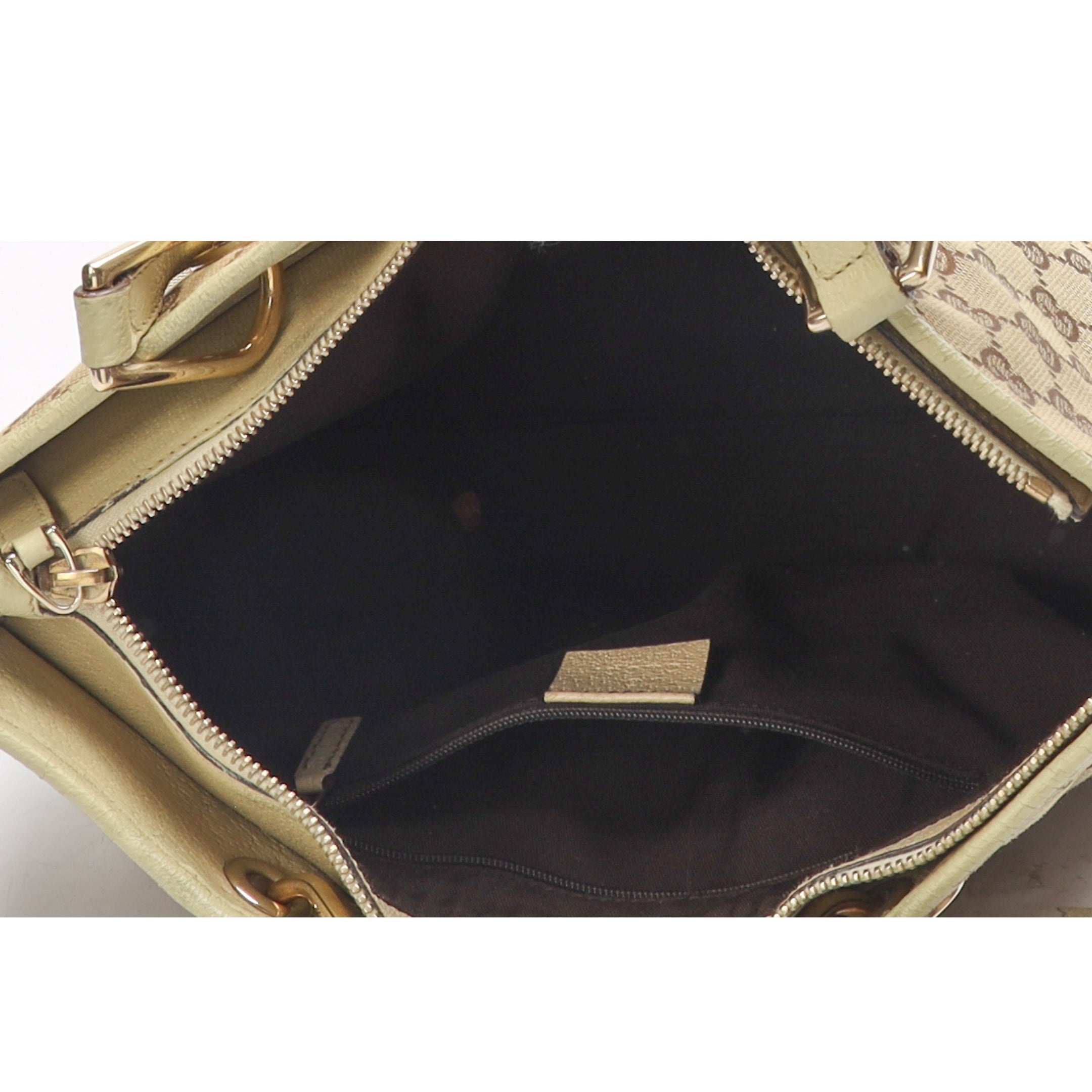 Gucci Beige GG Canvas Eclipse Large Shoulder Bag