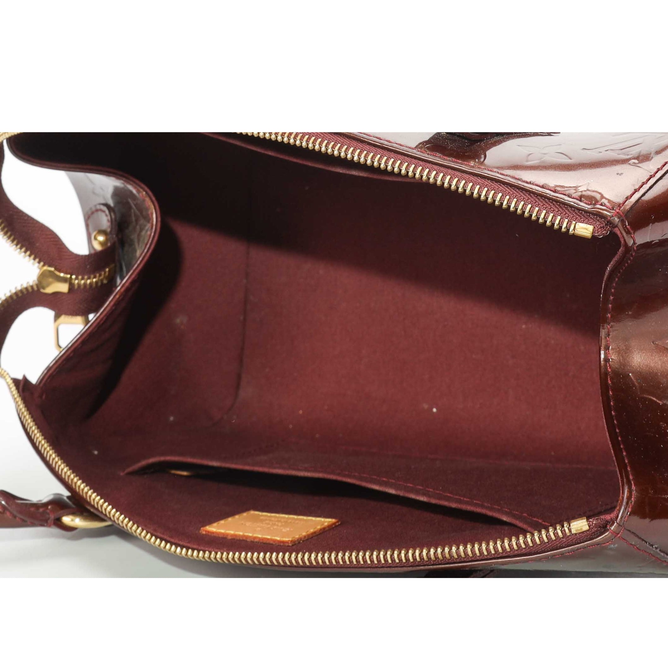 Louis Vuitton Rouge Monogram Vernis Sherwood PM Bag