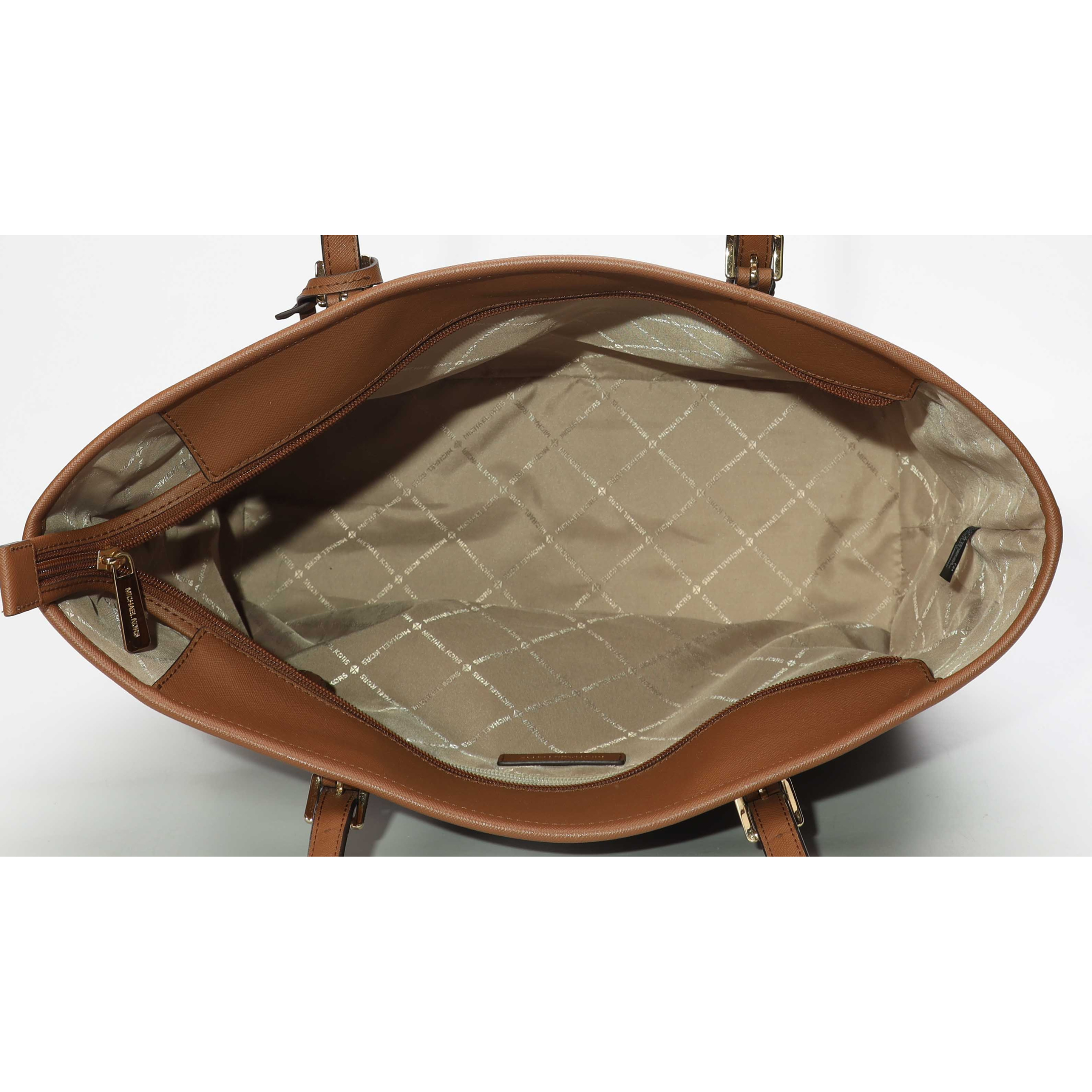 Michael Kors Brown Jet Set Travel Tote