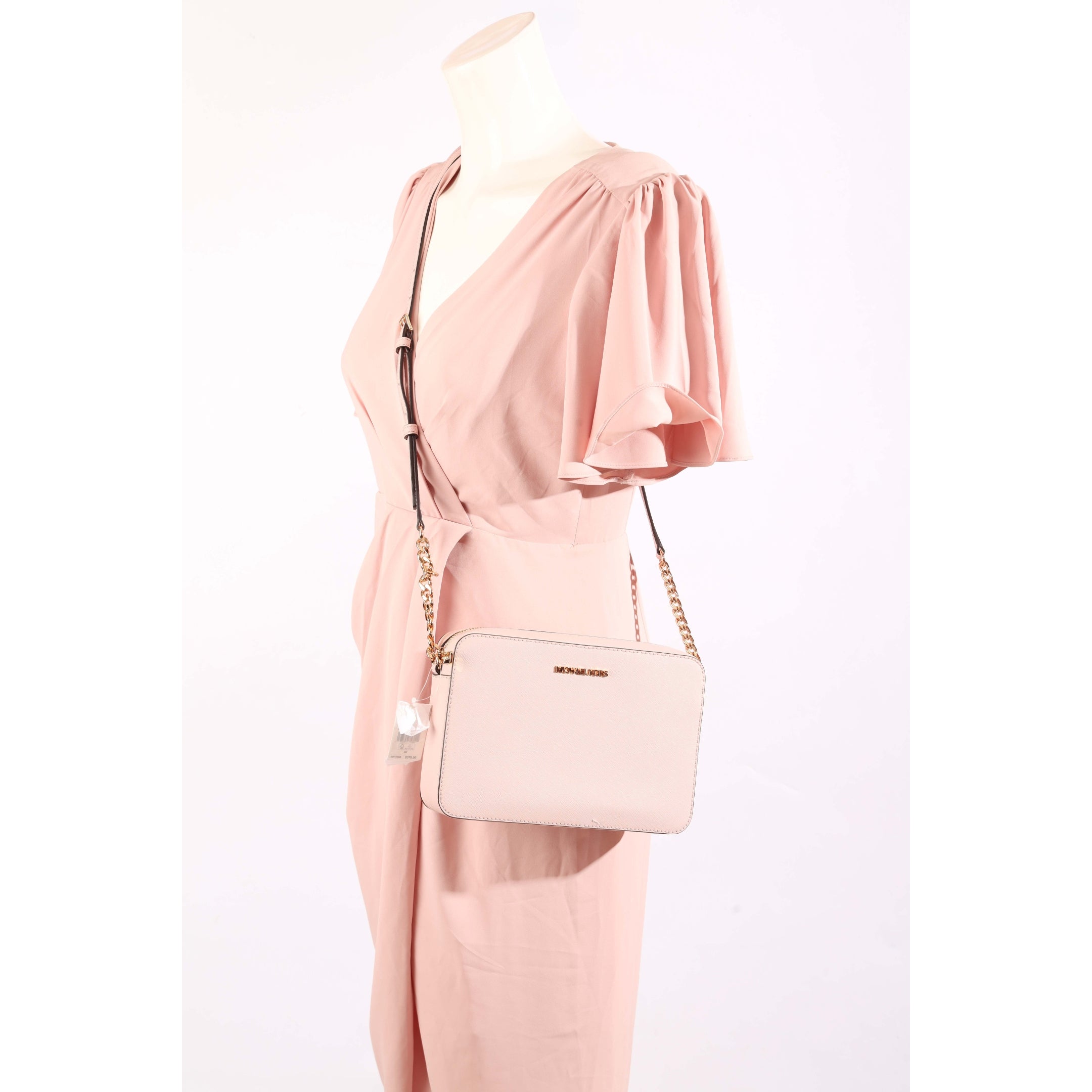 Michael Kors Pink Jet Set Crossbody Bag