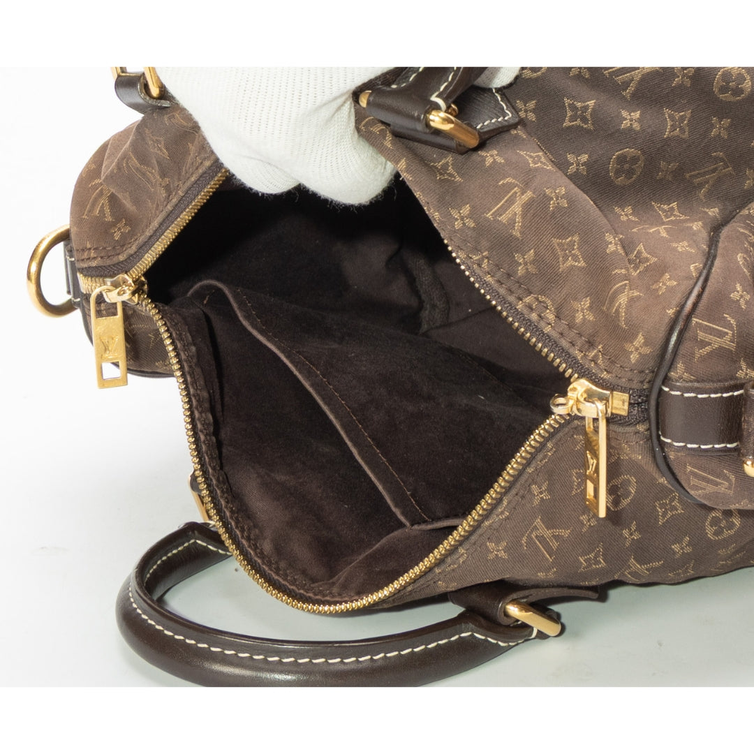 Louis Vuitton Ebene Monogram Speedy 30 Bandouliere Bag