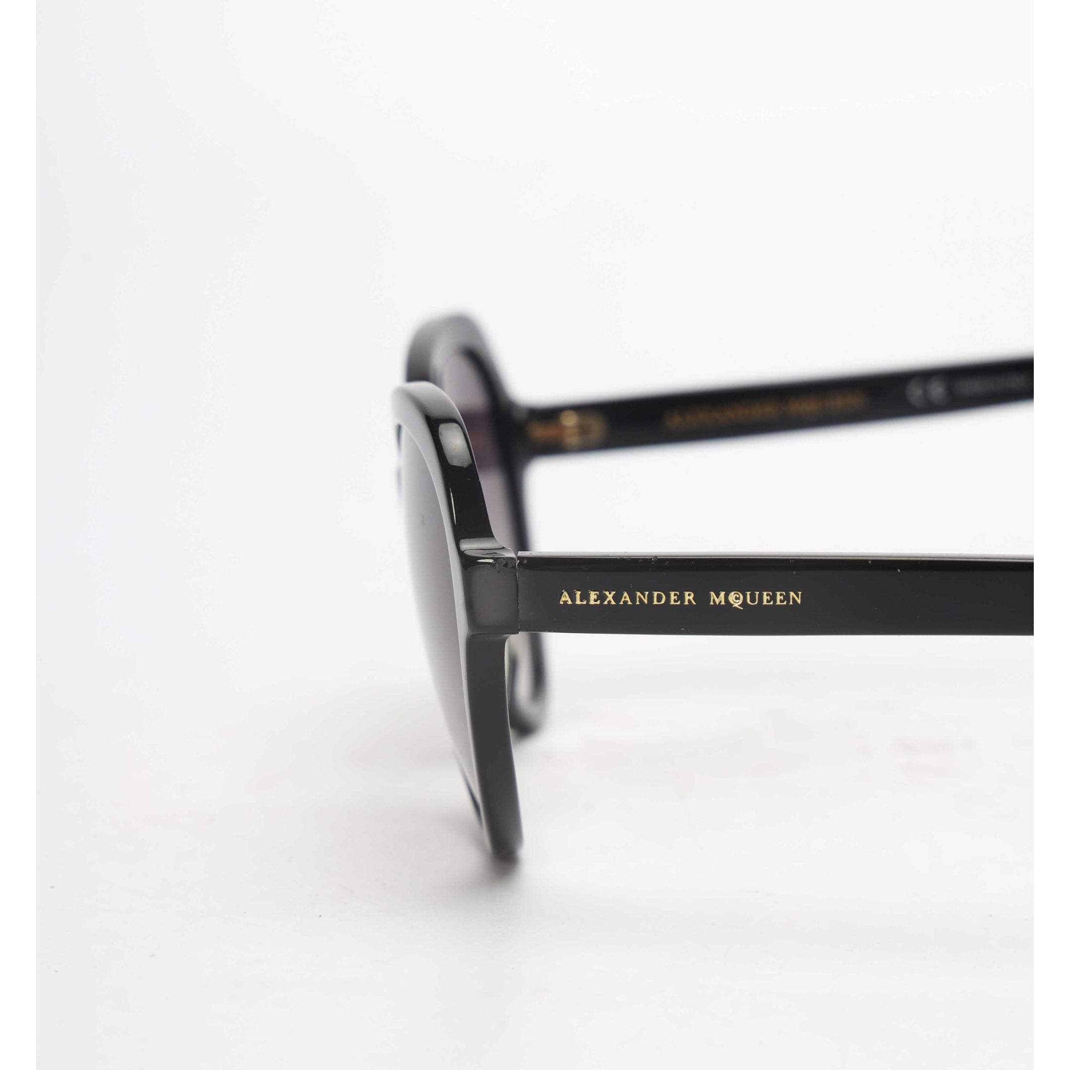 Alexander McQueen Black Sunglasses