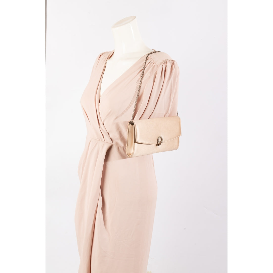 Salvatore Ferragamo Pink Gancini Mini Shoulder Bag