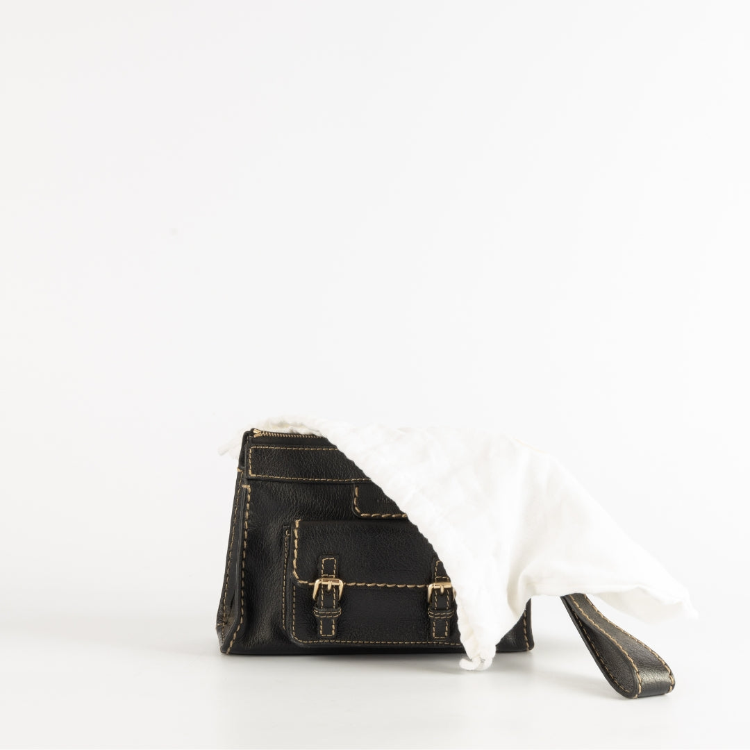 Chloé Edith Leather Wristlet