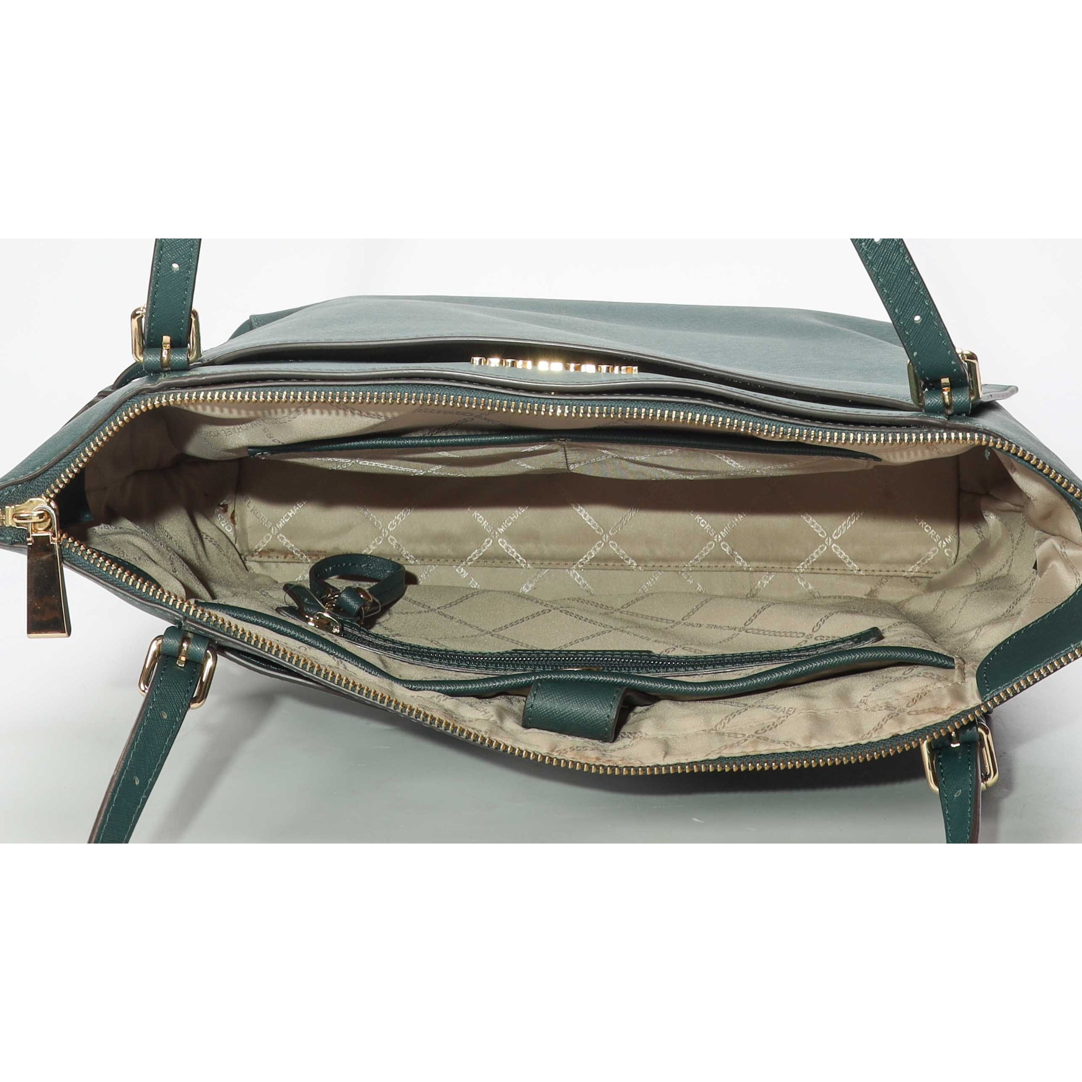 Michael Kors Voyager Large Green Tote