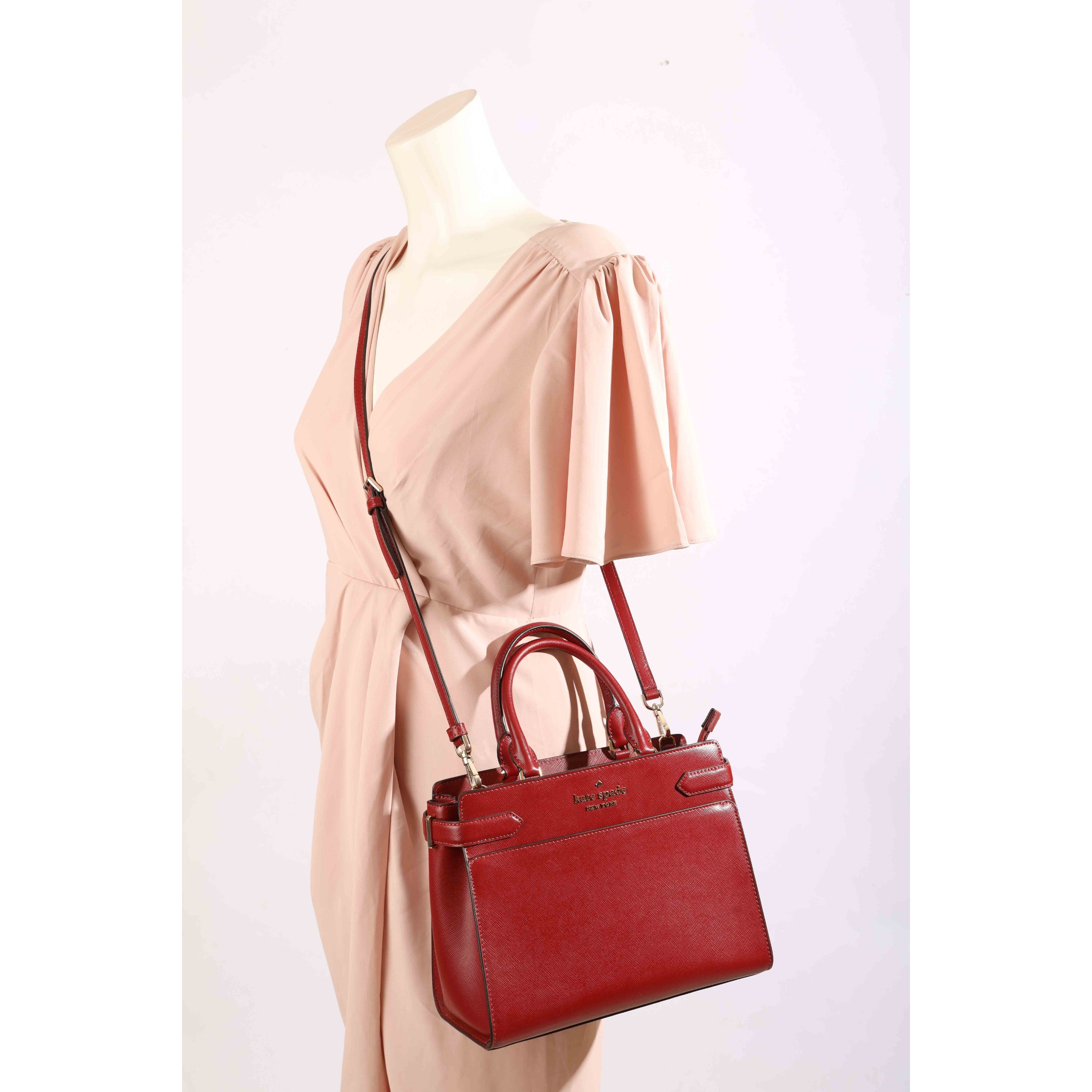 Kate Spade Staci Medium Red Satchel