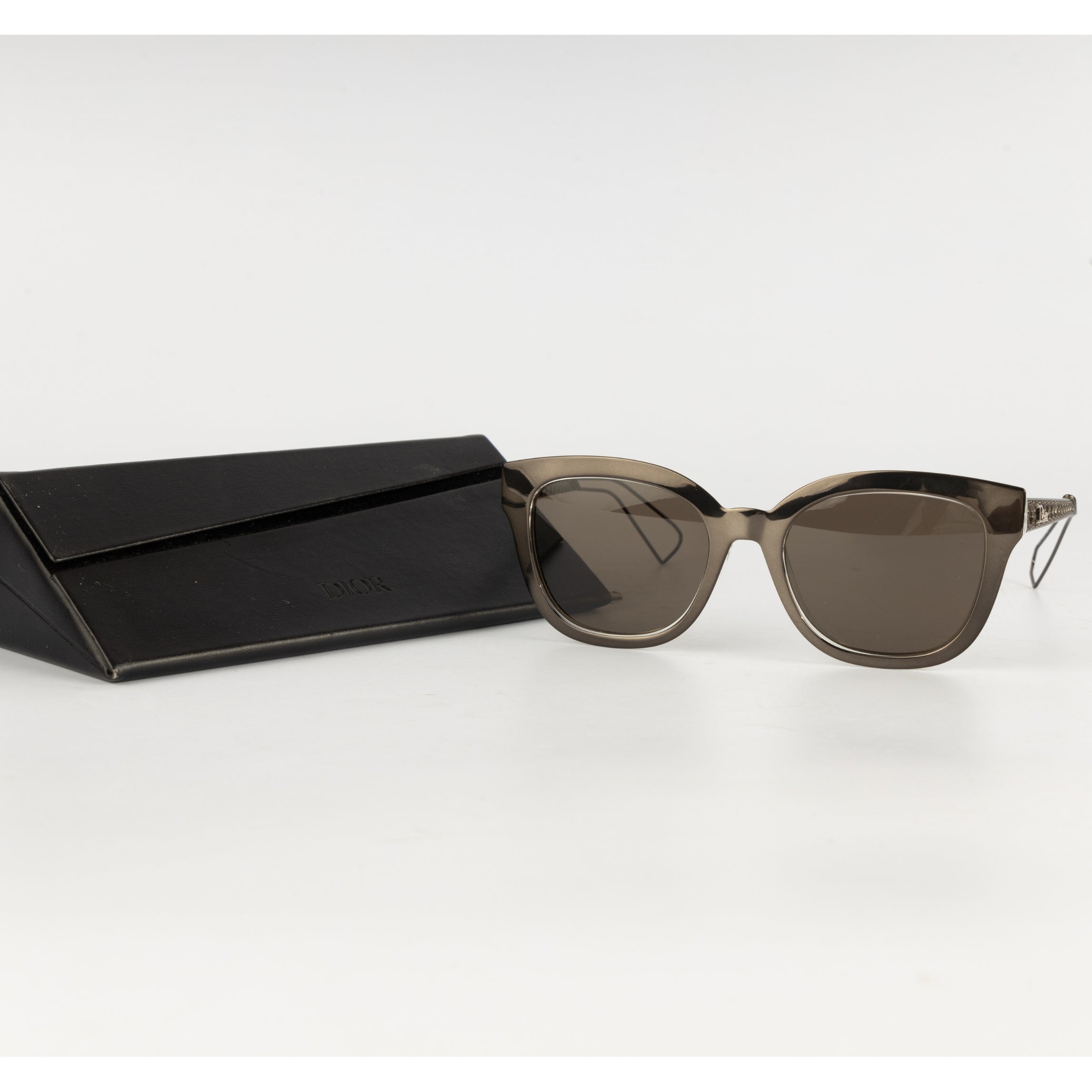 Dior Diorama Silver Metal Mirrored Sunglasses