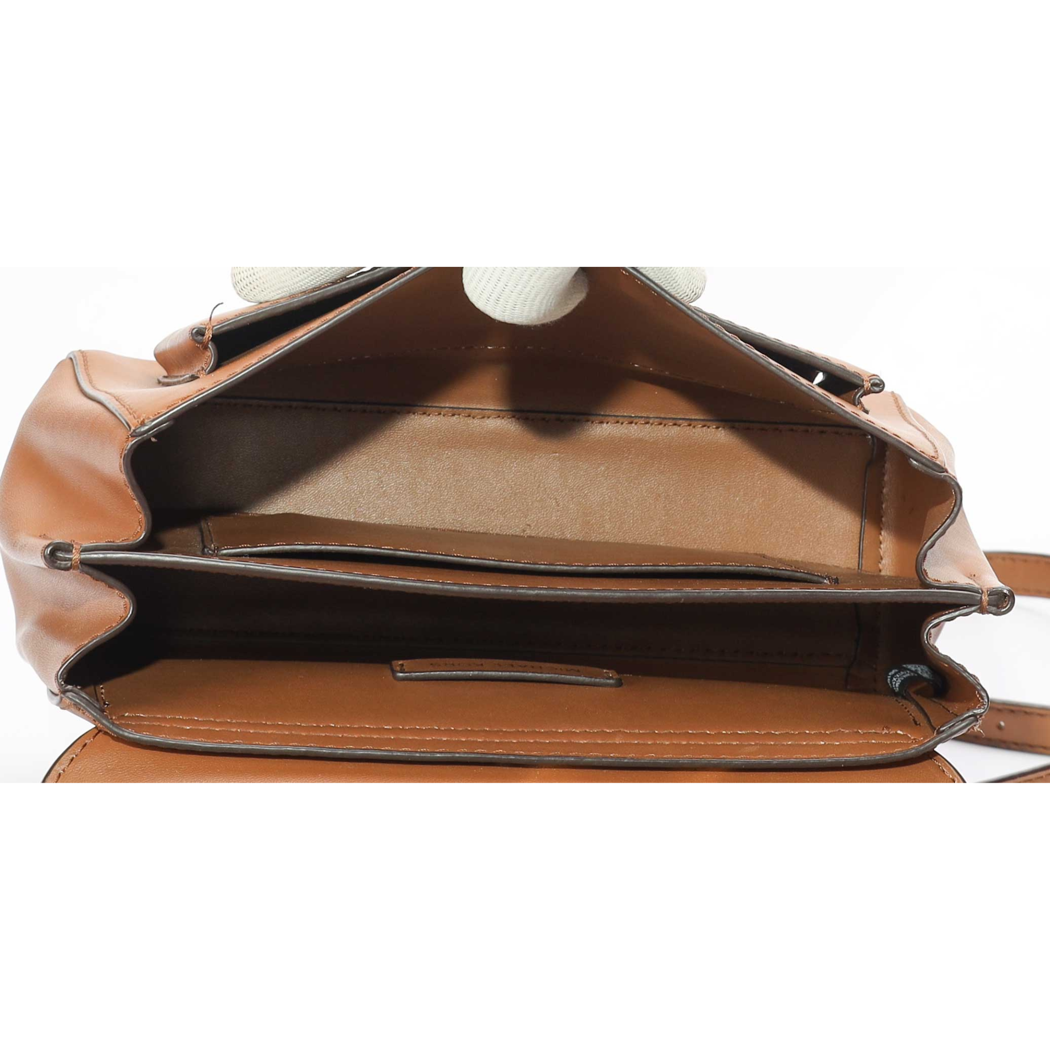 Michael Kors Brown Lita Crossbody Bag